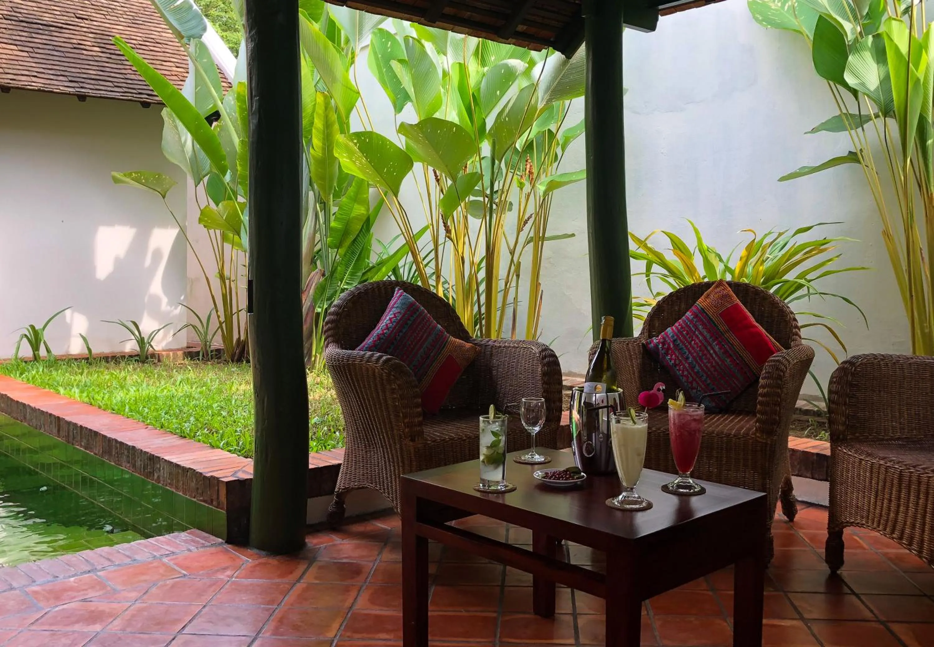 Patio in Villa Maydou Boutique Hotel