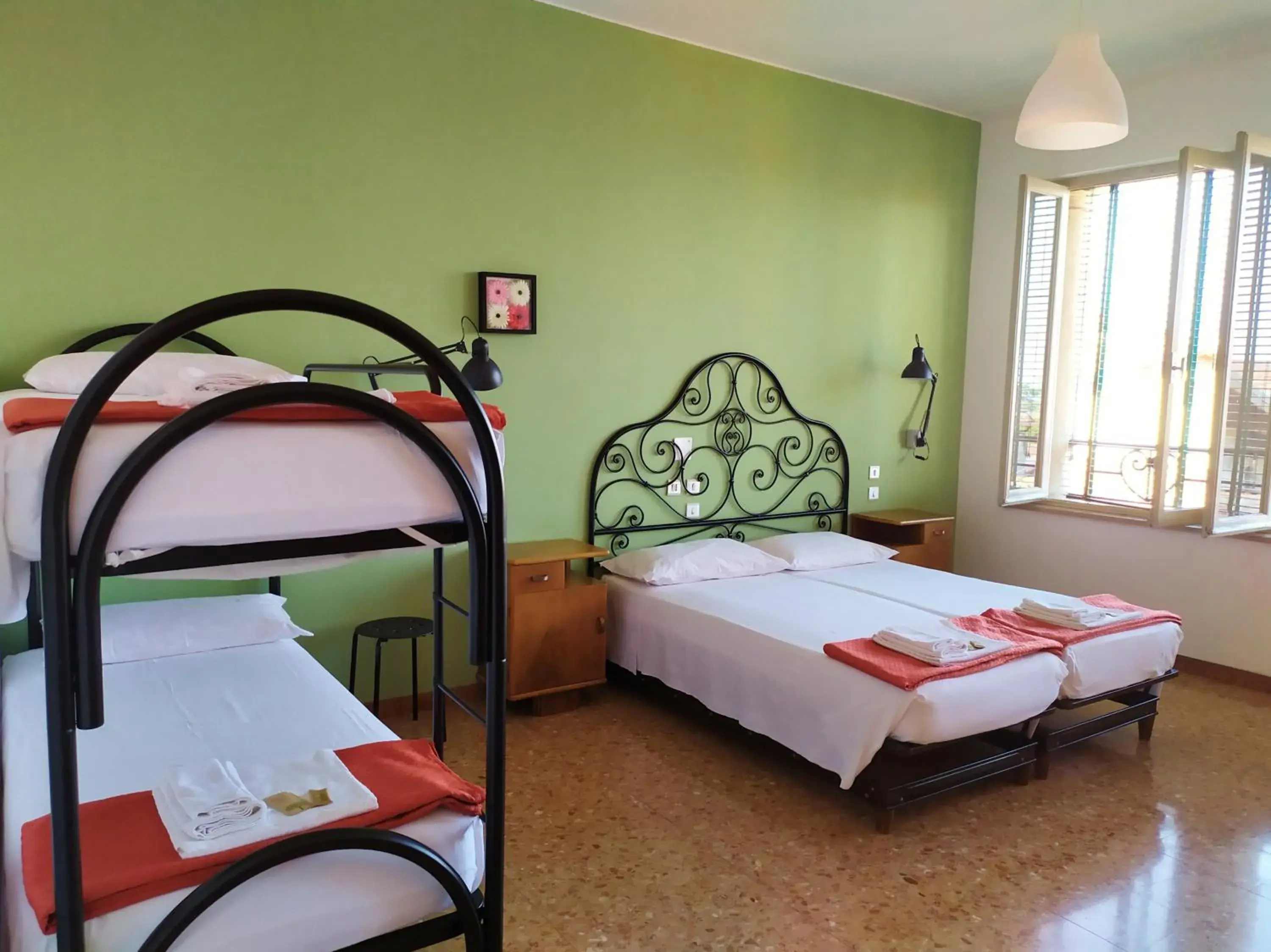 Quadruple Room with Private Bathroom in Ostello delle cartiere Quadruple Room with Private Bathroom in Ostello delle cartiere