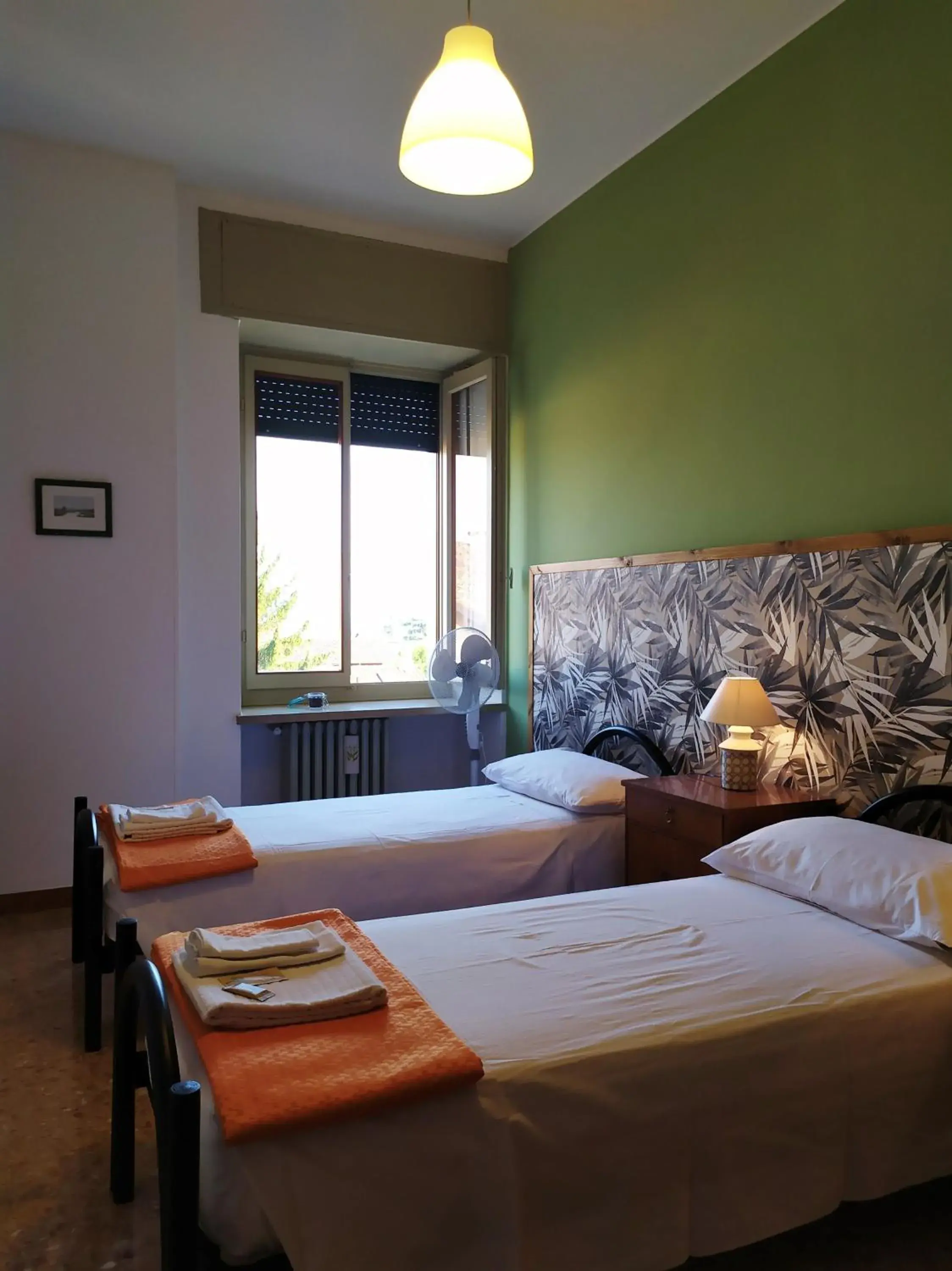 Twin Room with Private Bathroom - single occupancy in Ostello delle cartiere Twin Room with Private Bathroom - single occupancy in Ostello delle cartiere