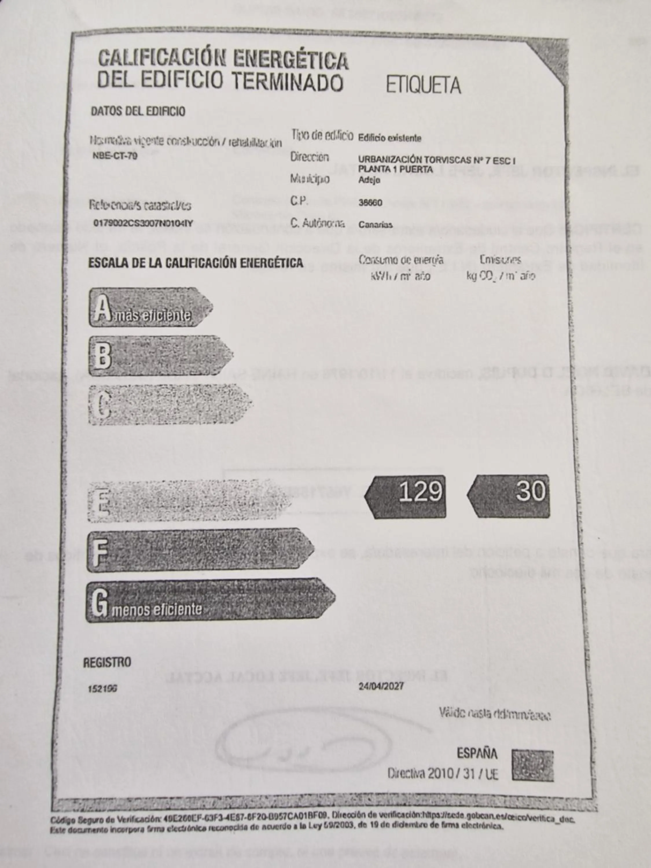 Certificate/Award in Mareverde