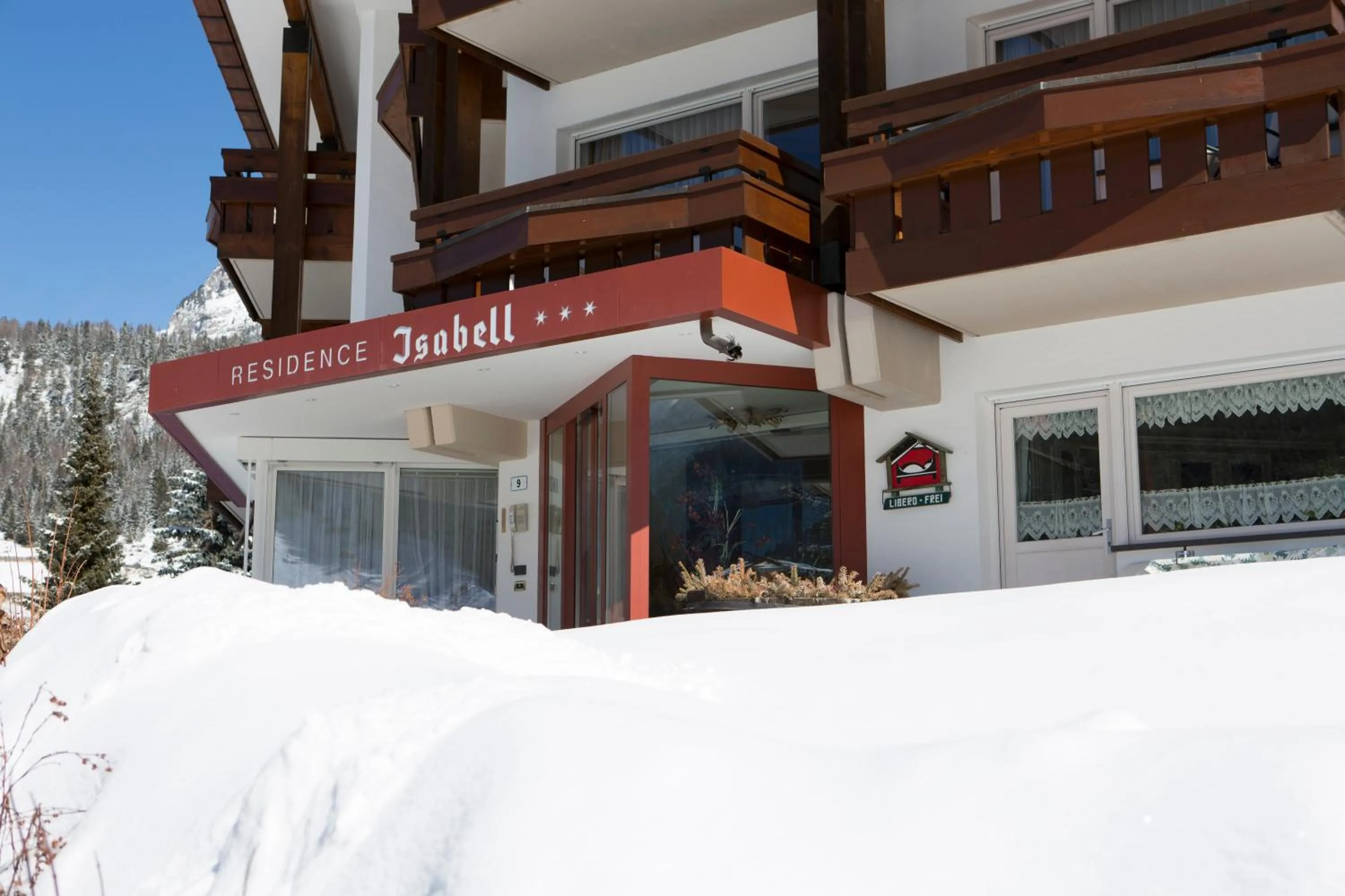 Facade/entrance in Residence Isabell