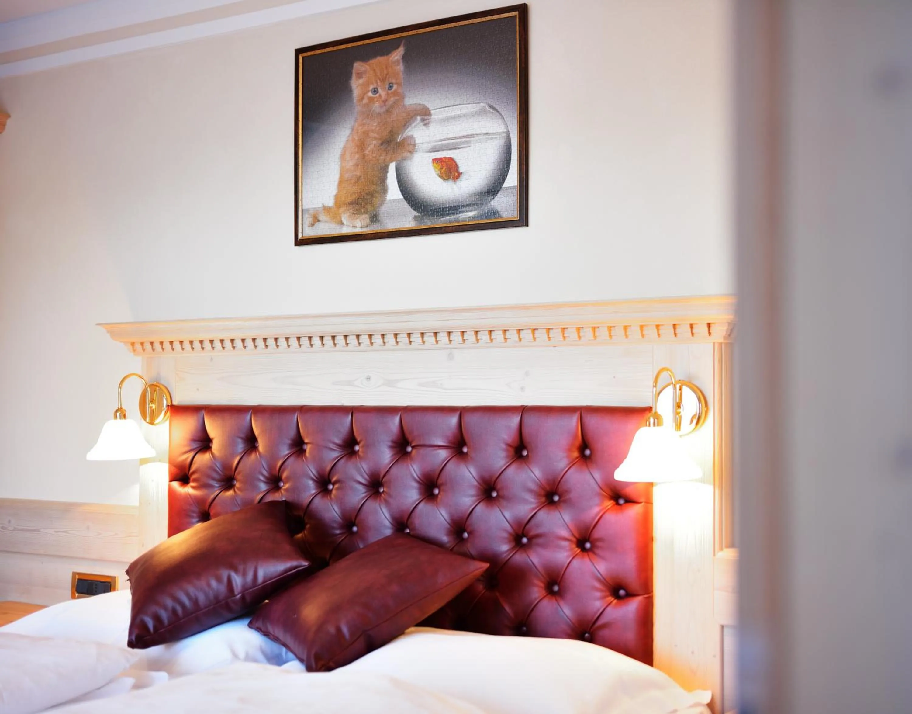 Decorative detail, Bed in Residence Isabell