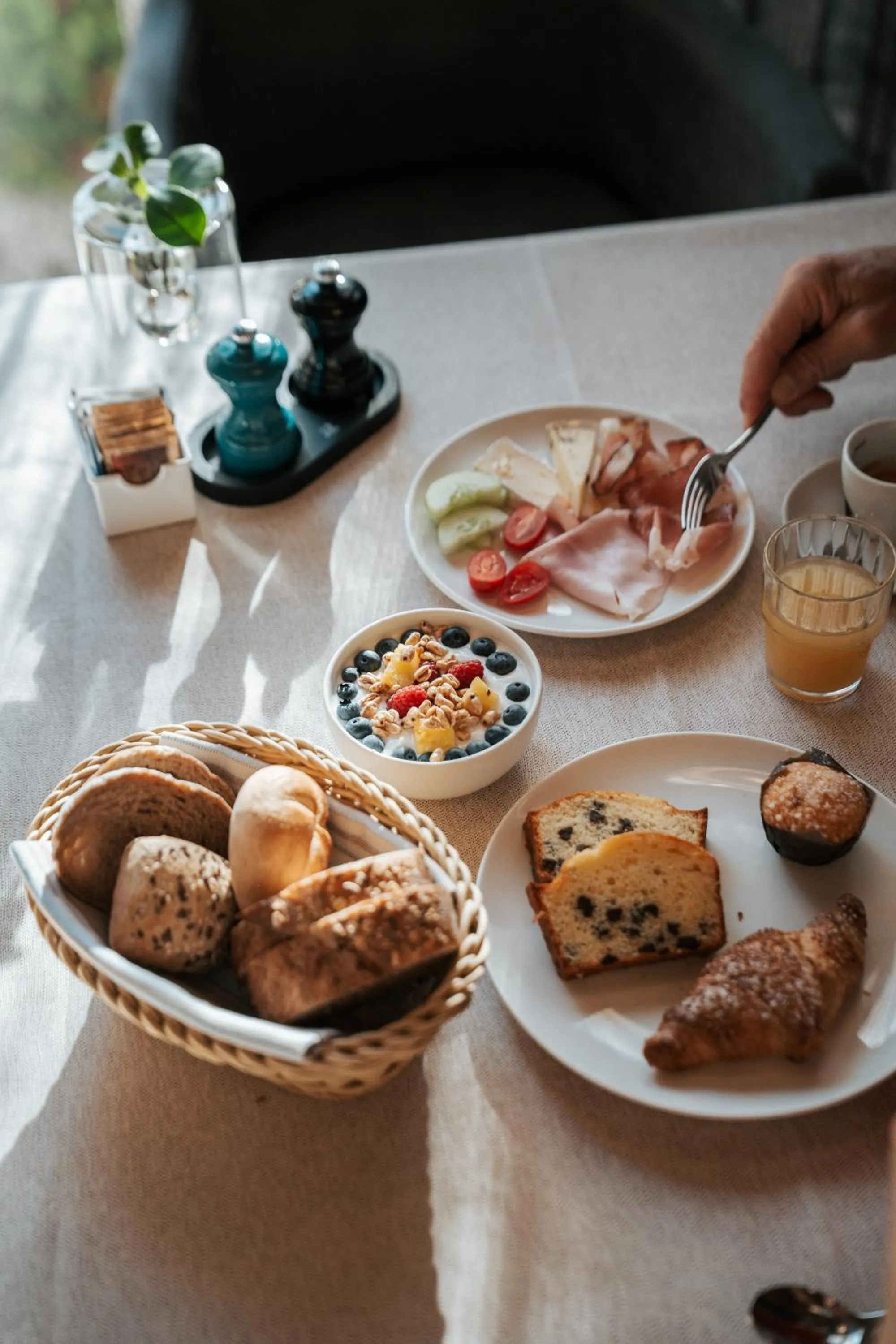 Breakfast in Hotel Marmolada