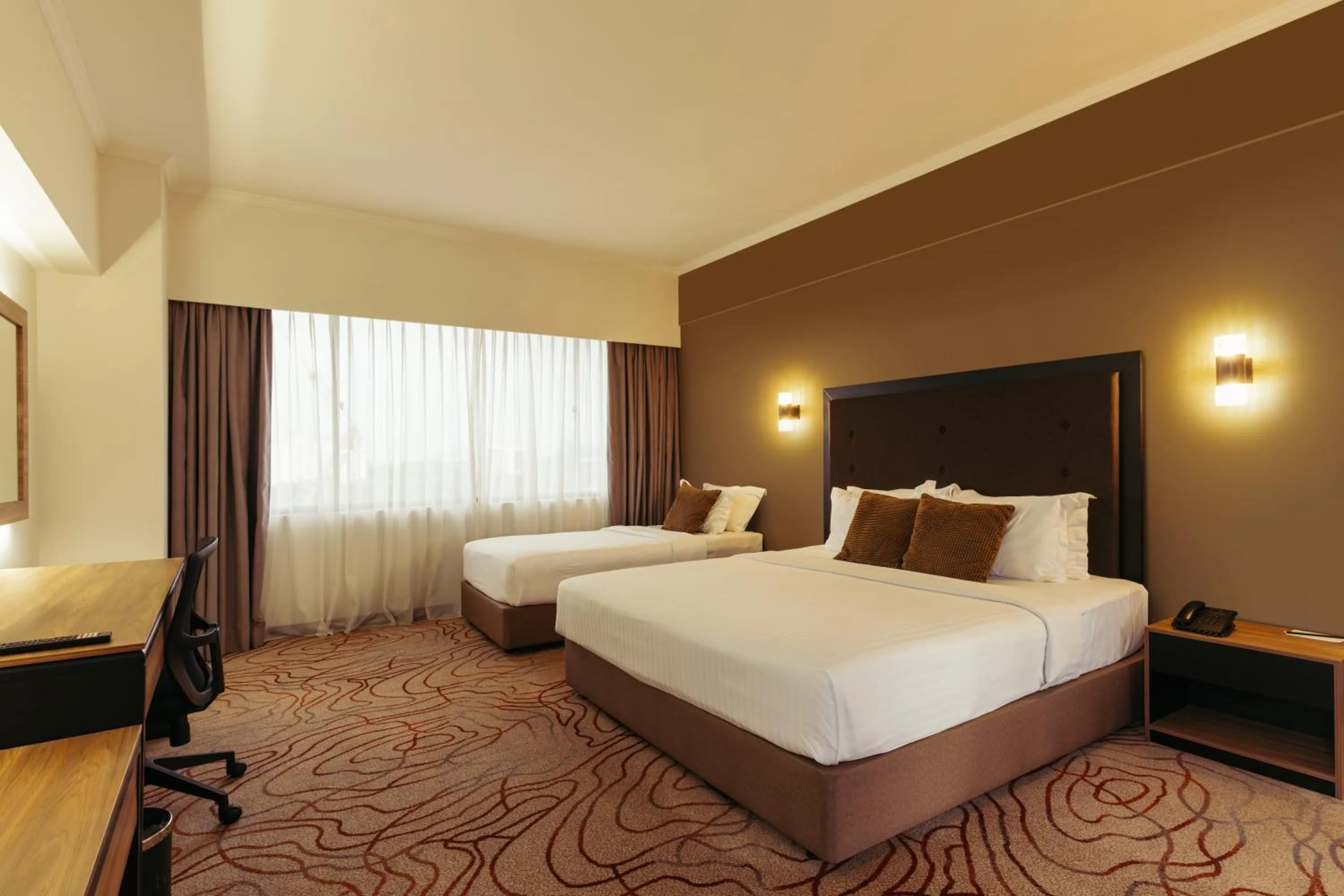 Bed in Impiana Hotel Ipoh