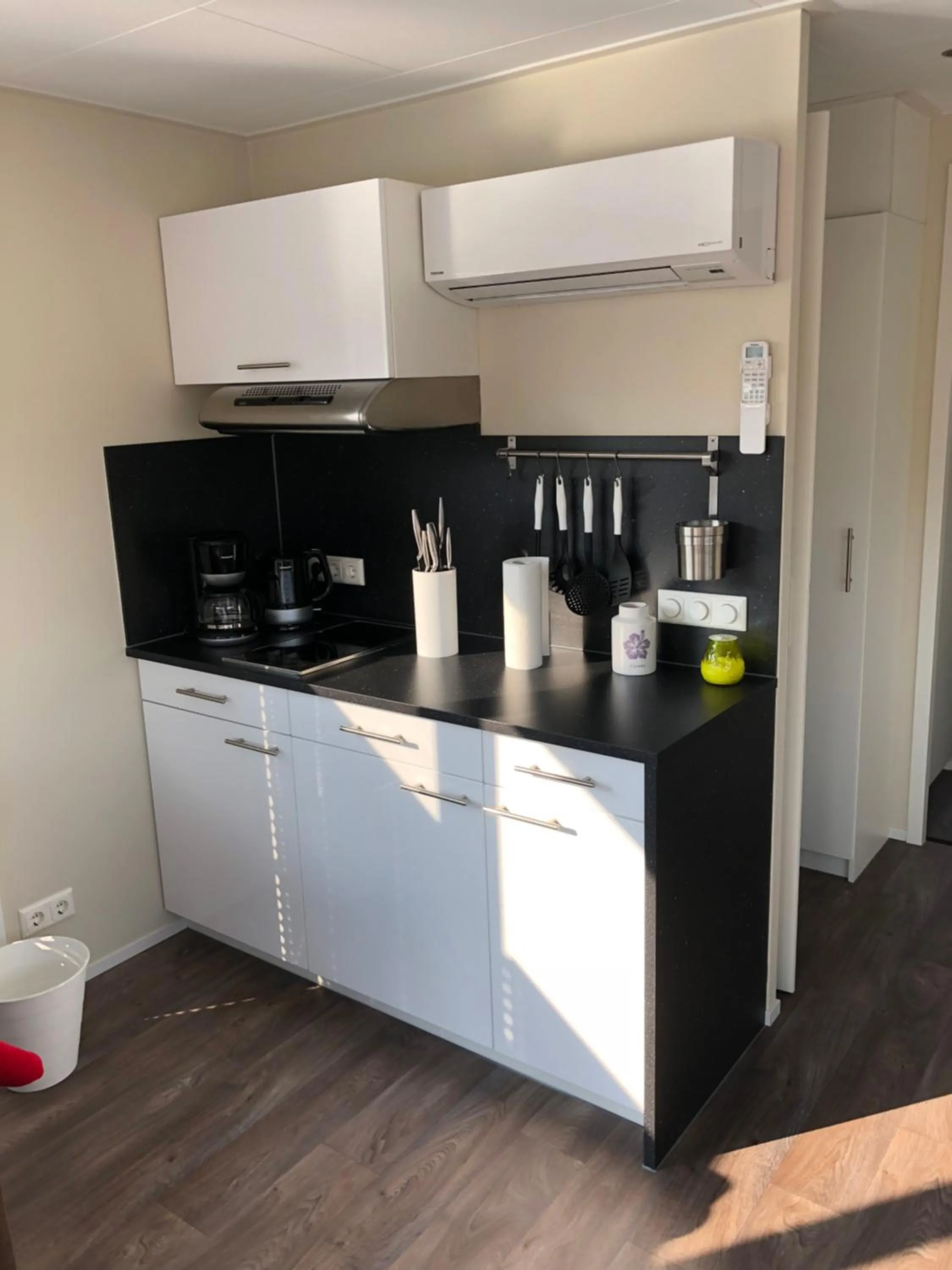 Kitchen or kitchenette in Hausboot Harmonie