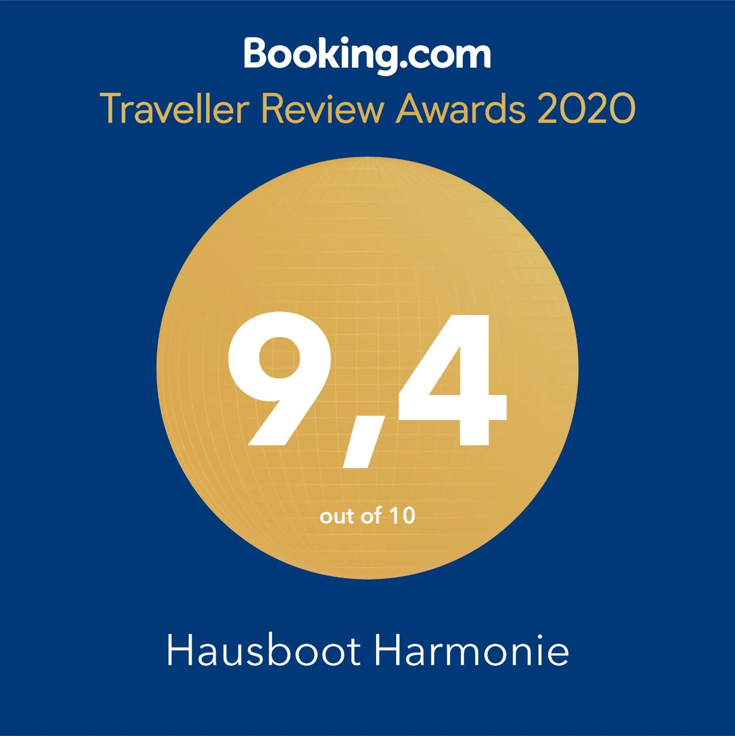 Logo/Certificate/Sign in Hausboot Harmonie
