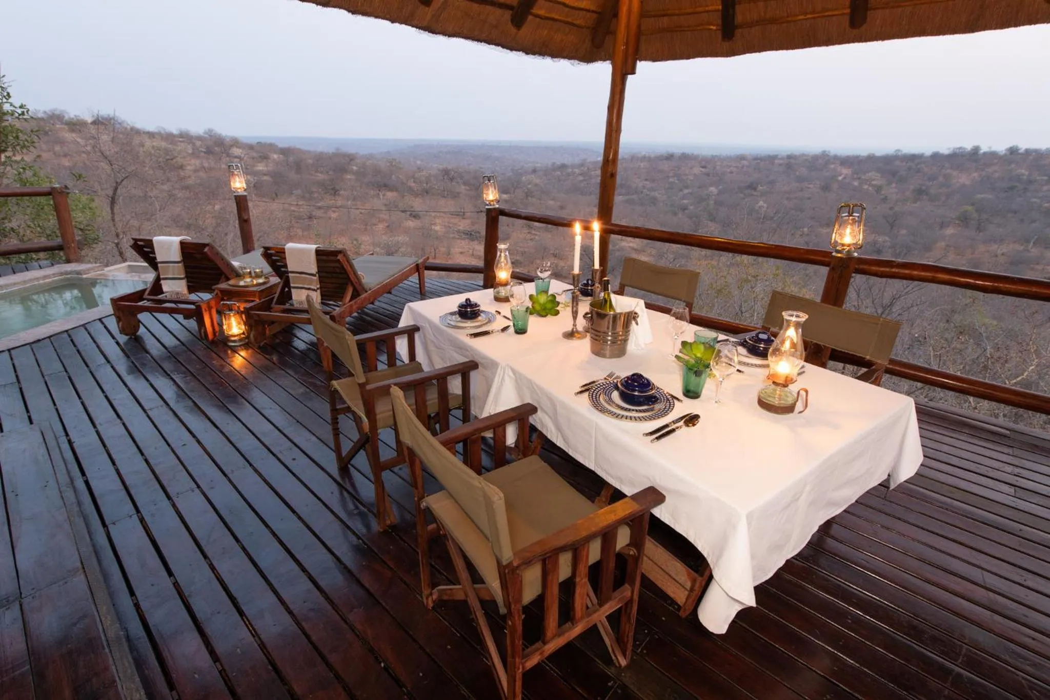 Restaurant/places to eat in Parsons Hilltop Safari Camp