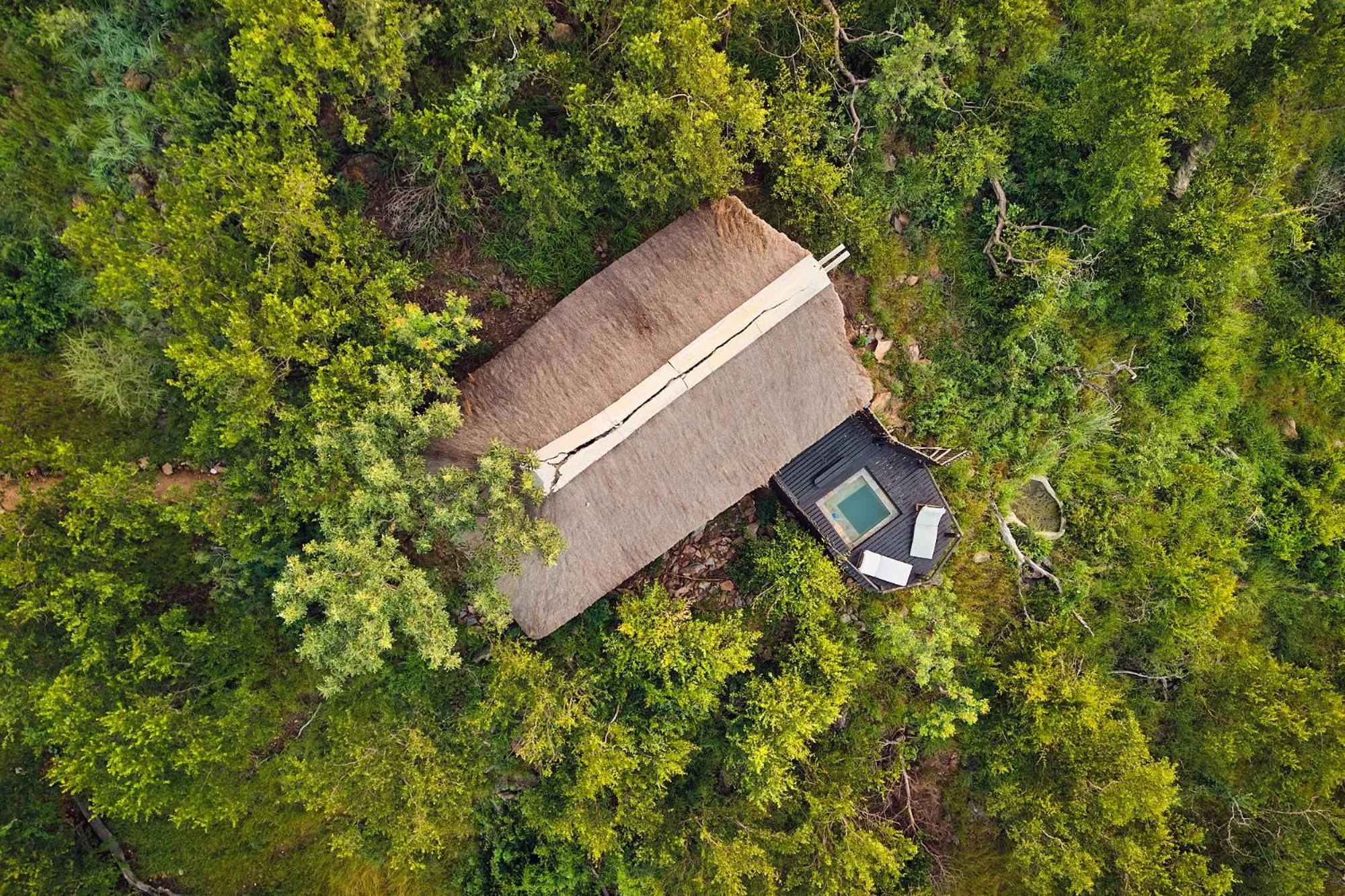 Bird's eye view in Parsons Hilltop Safari Camp