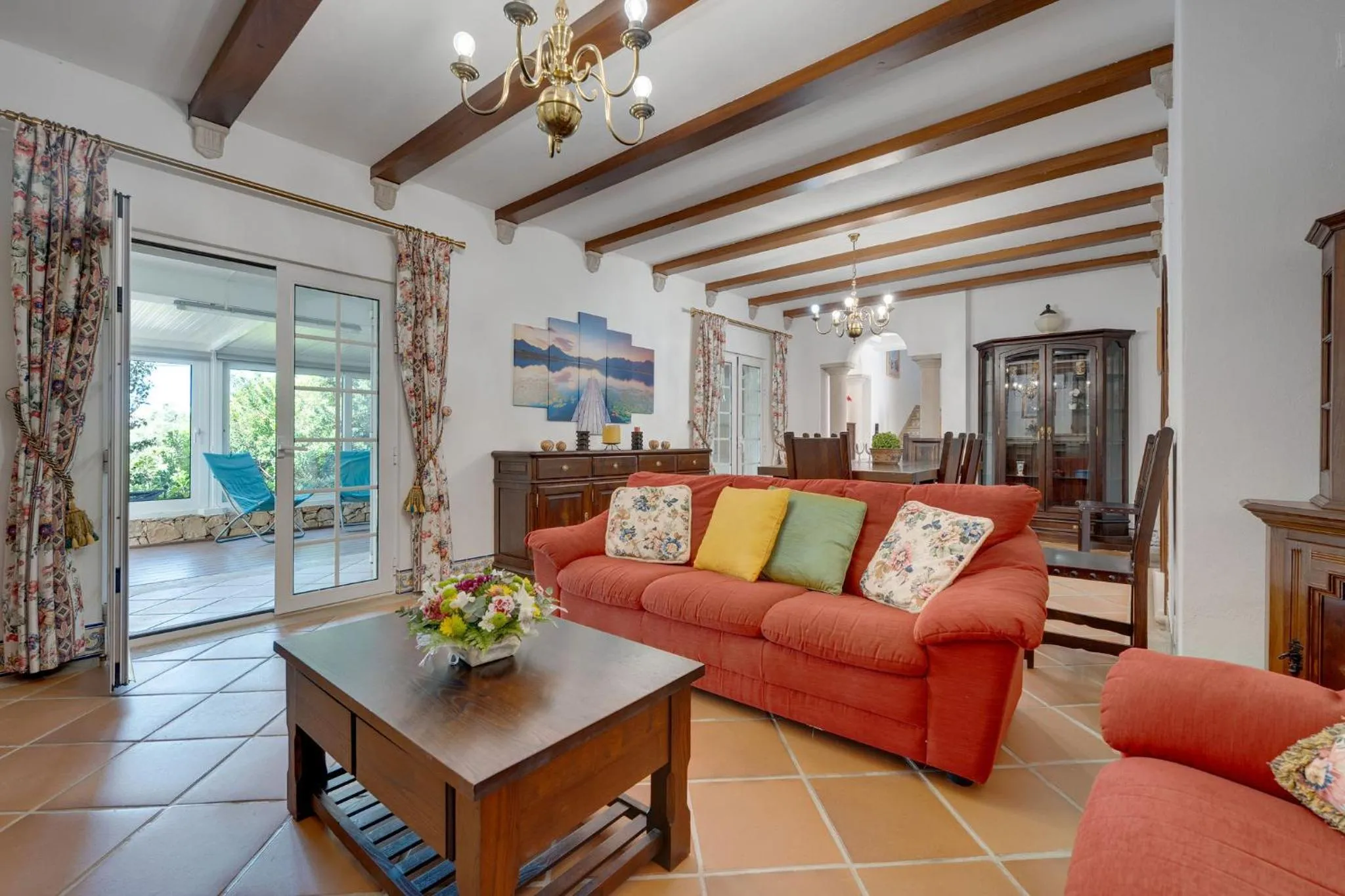 Living room in Muthu Balaia Sol