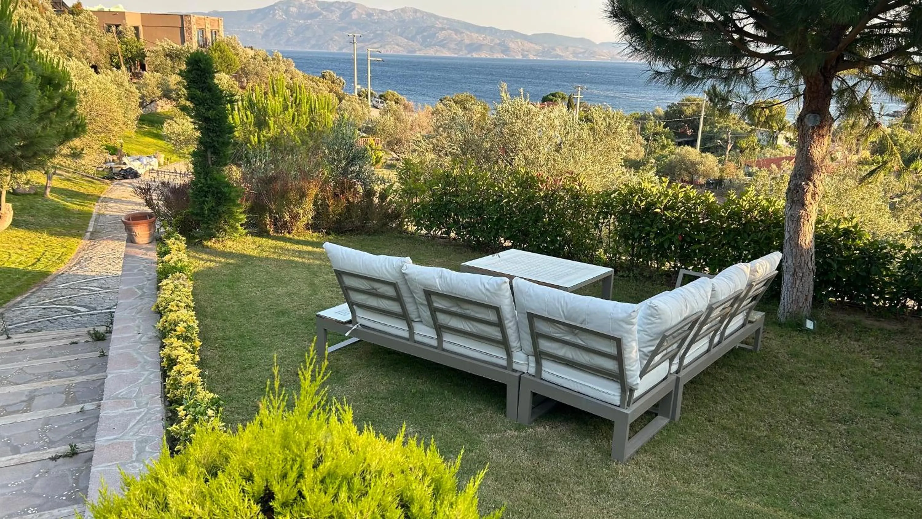 Garden in Assos Longevity Hotel