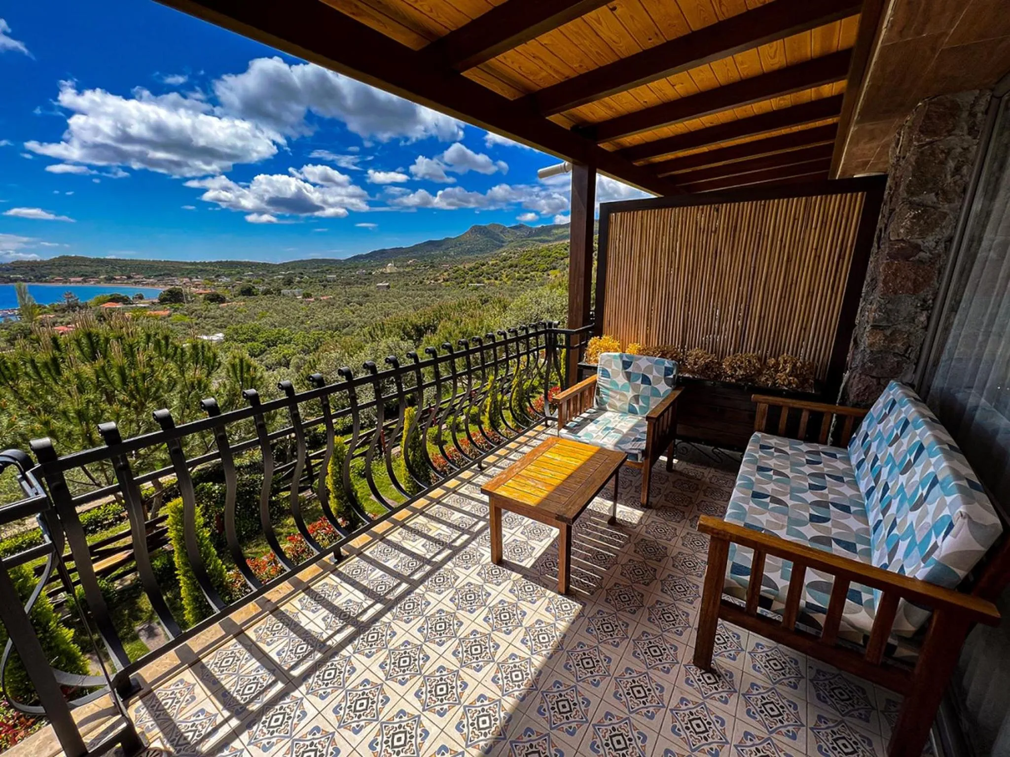 View (from property/room) in Assos Longevity Hotel