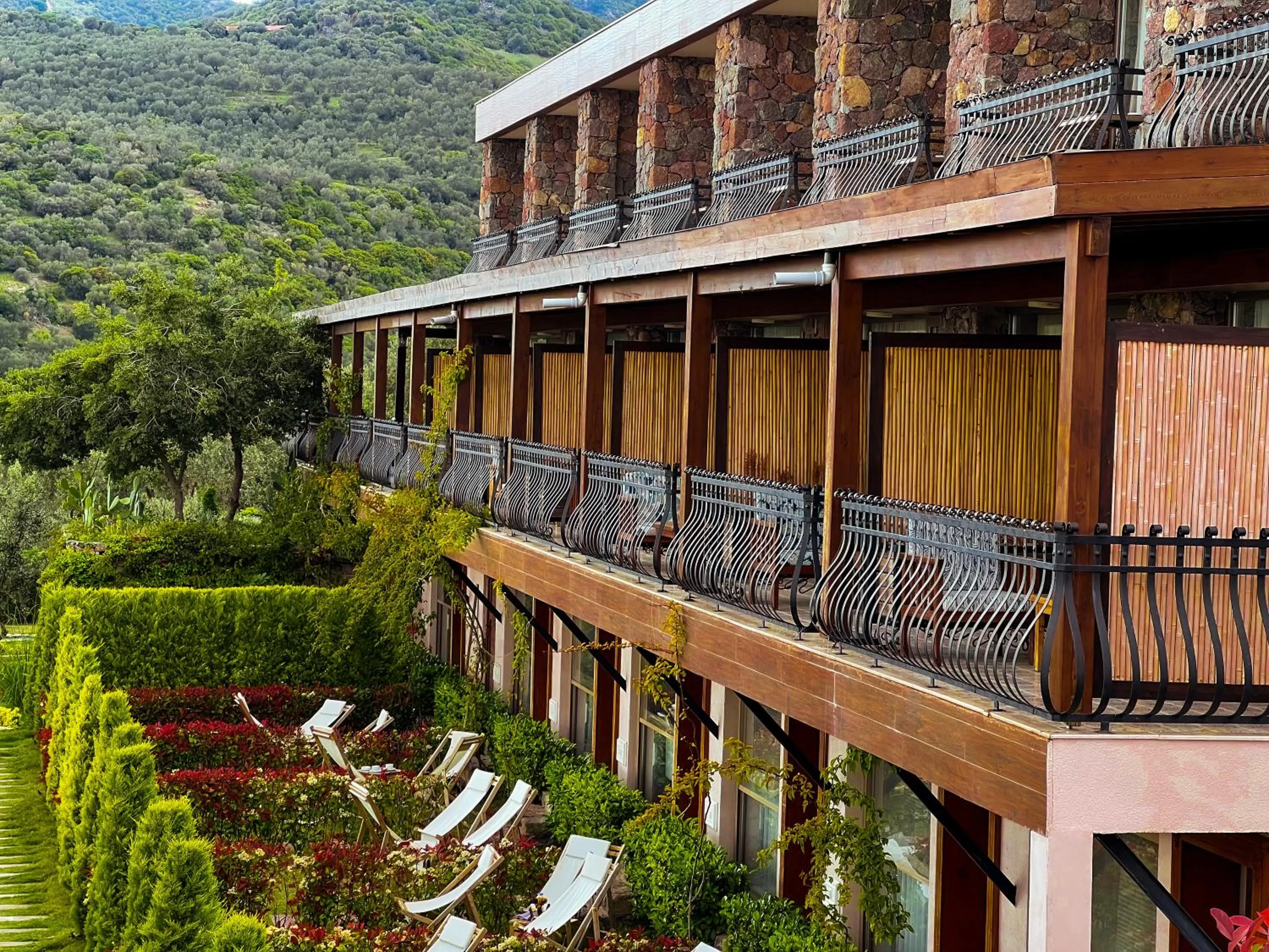 Property building in Assos Longevity Hotel