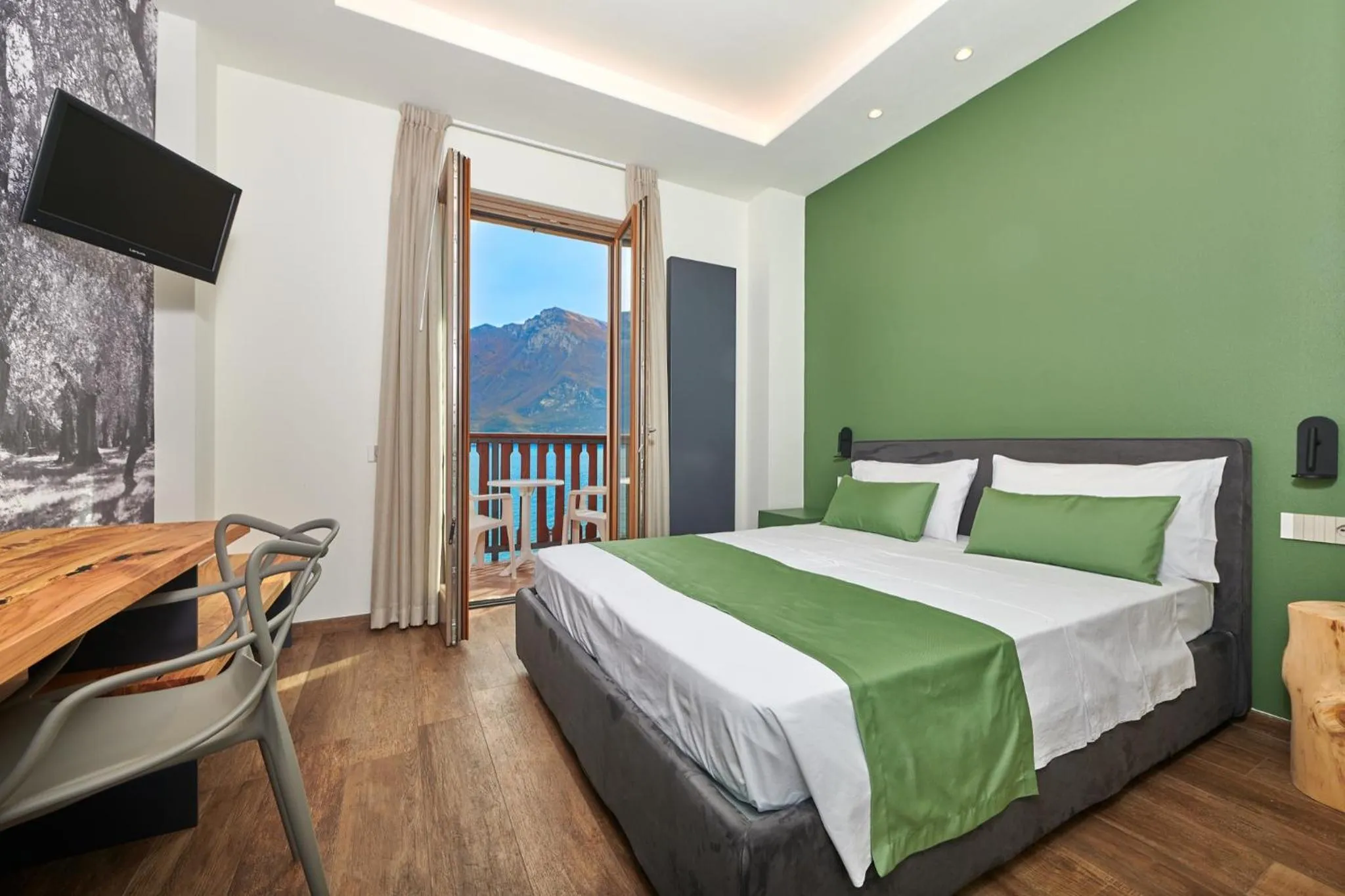 Bedroom, Bed in Hotel Al Rio Se