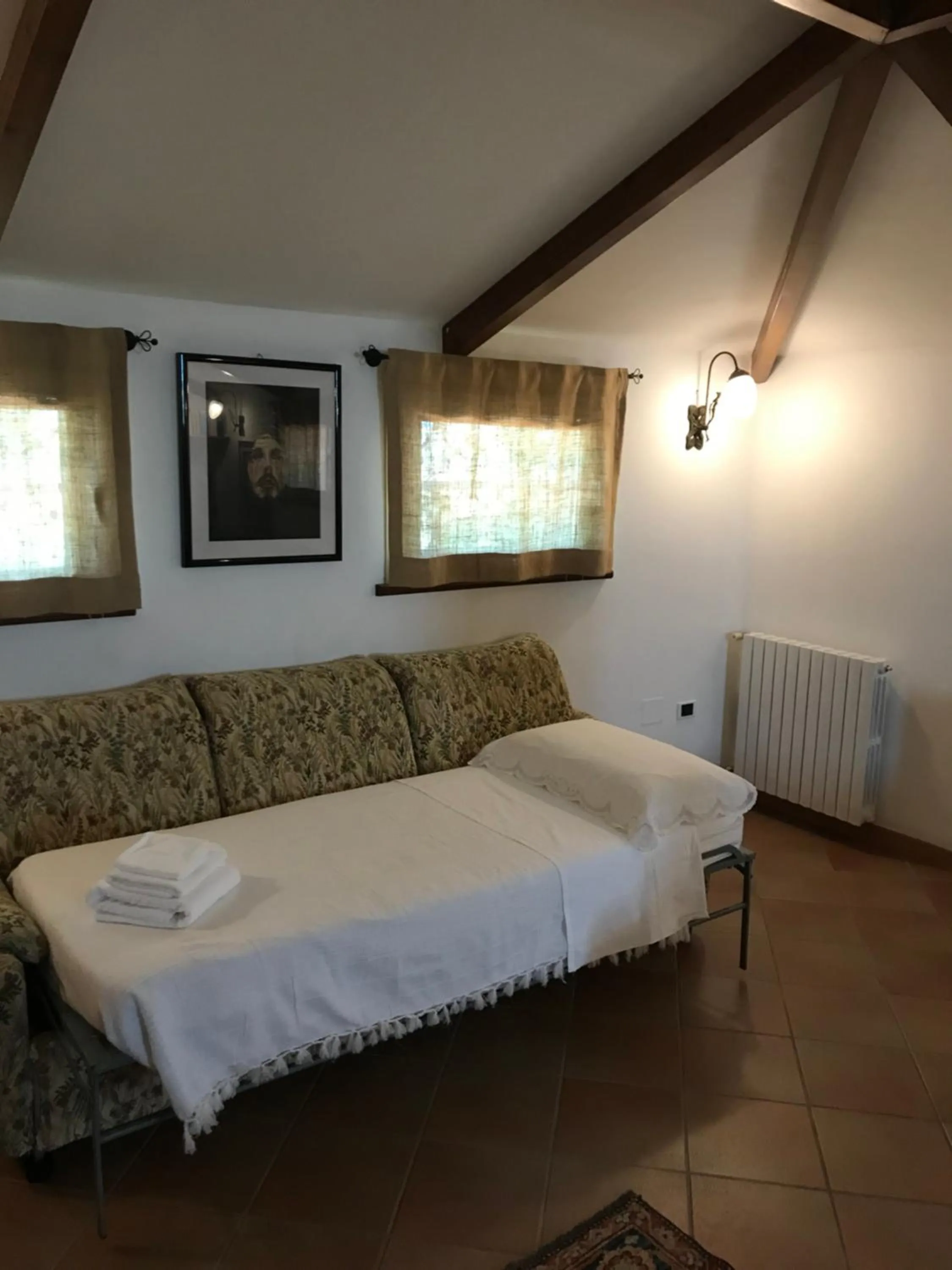 Bed in La casa di Sergio