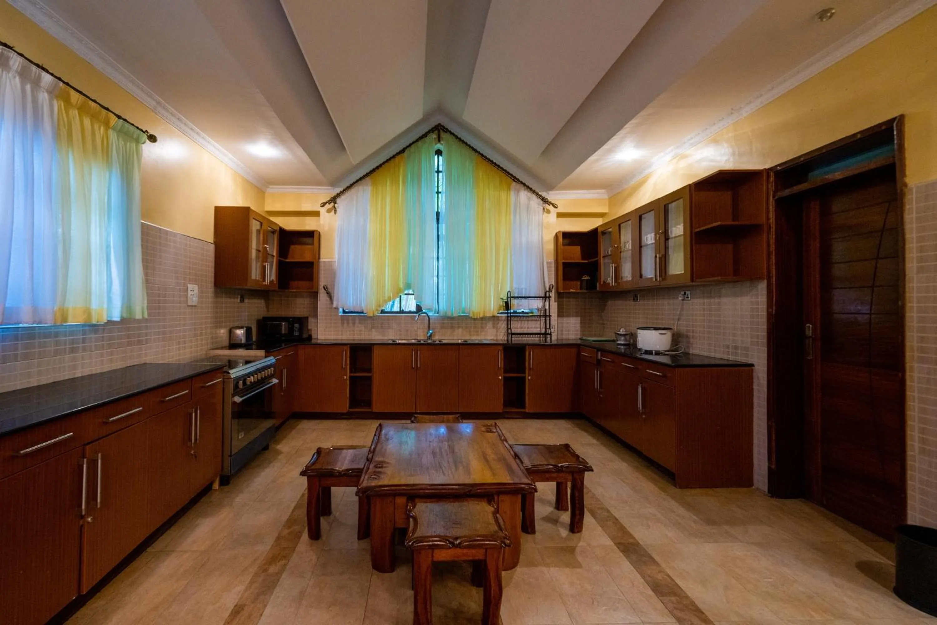 Kitchen or kitchenette in Ciala Resort Hotels In Kisumu