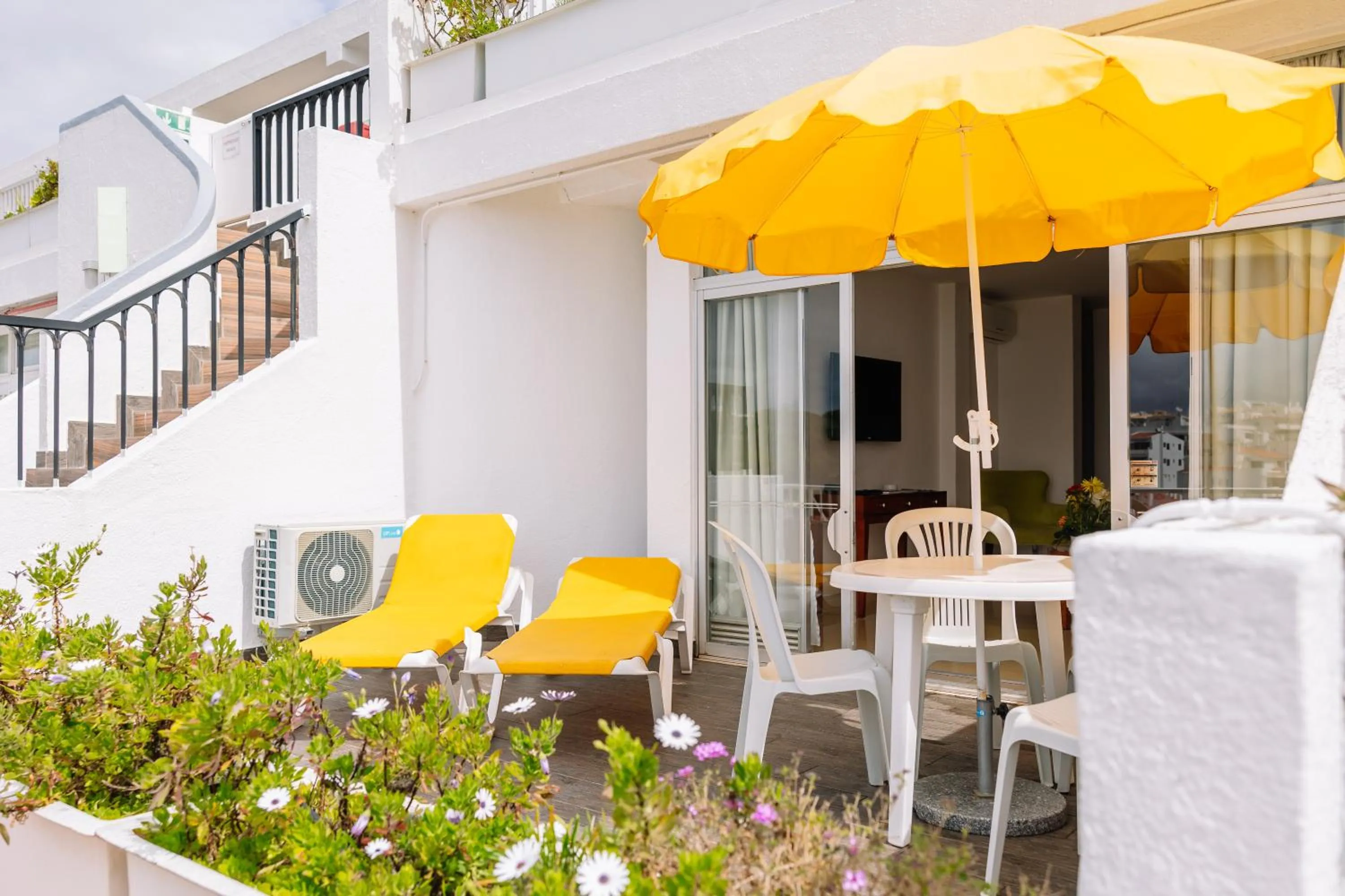 Balcony/Terrace in Muthu Clube Praia da Oura