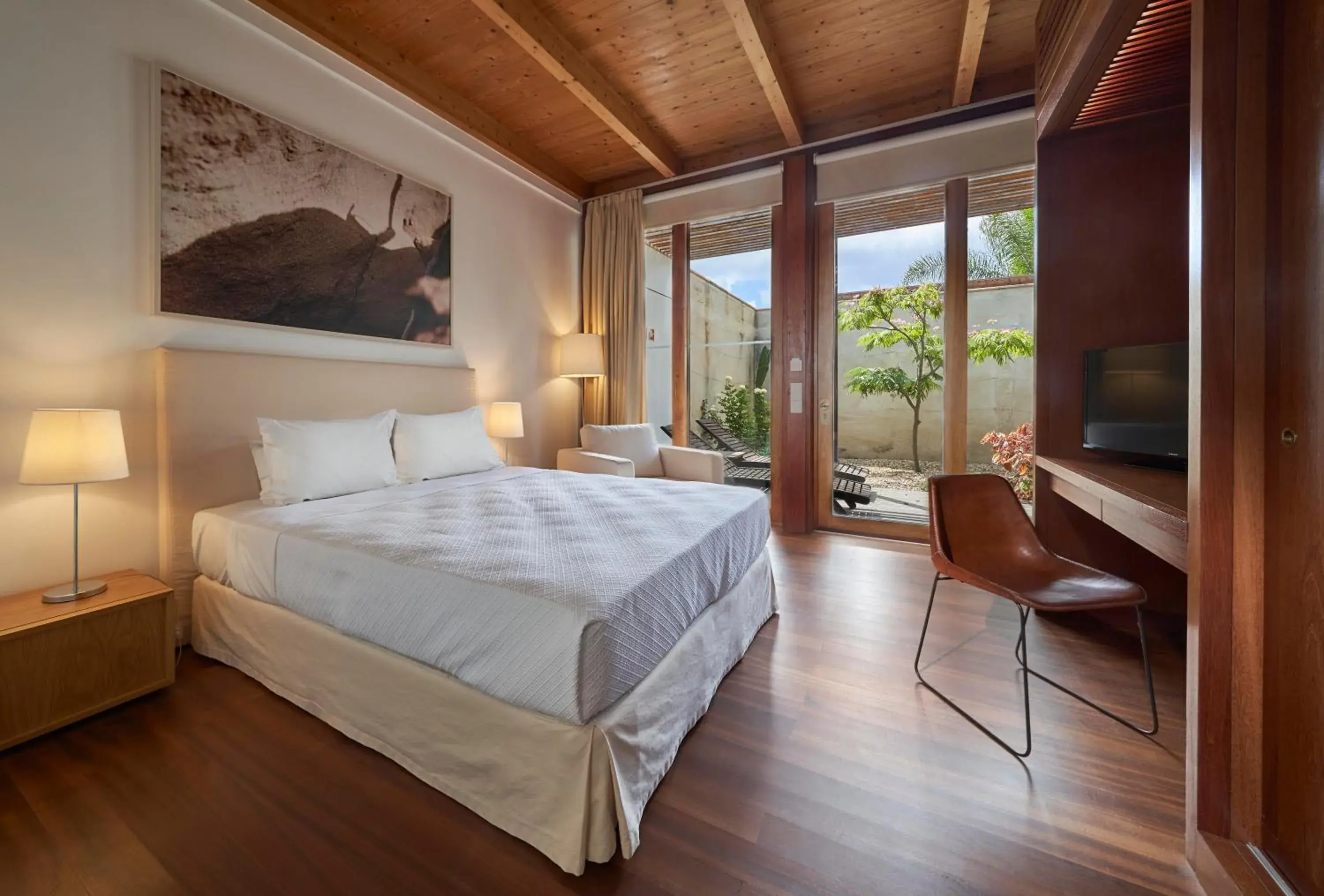 Bed in Hotel Porto Santo & Spa Bed in Hotel Porto Santo & Spa