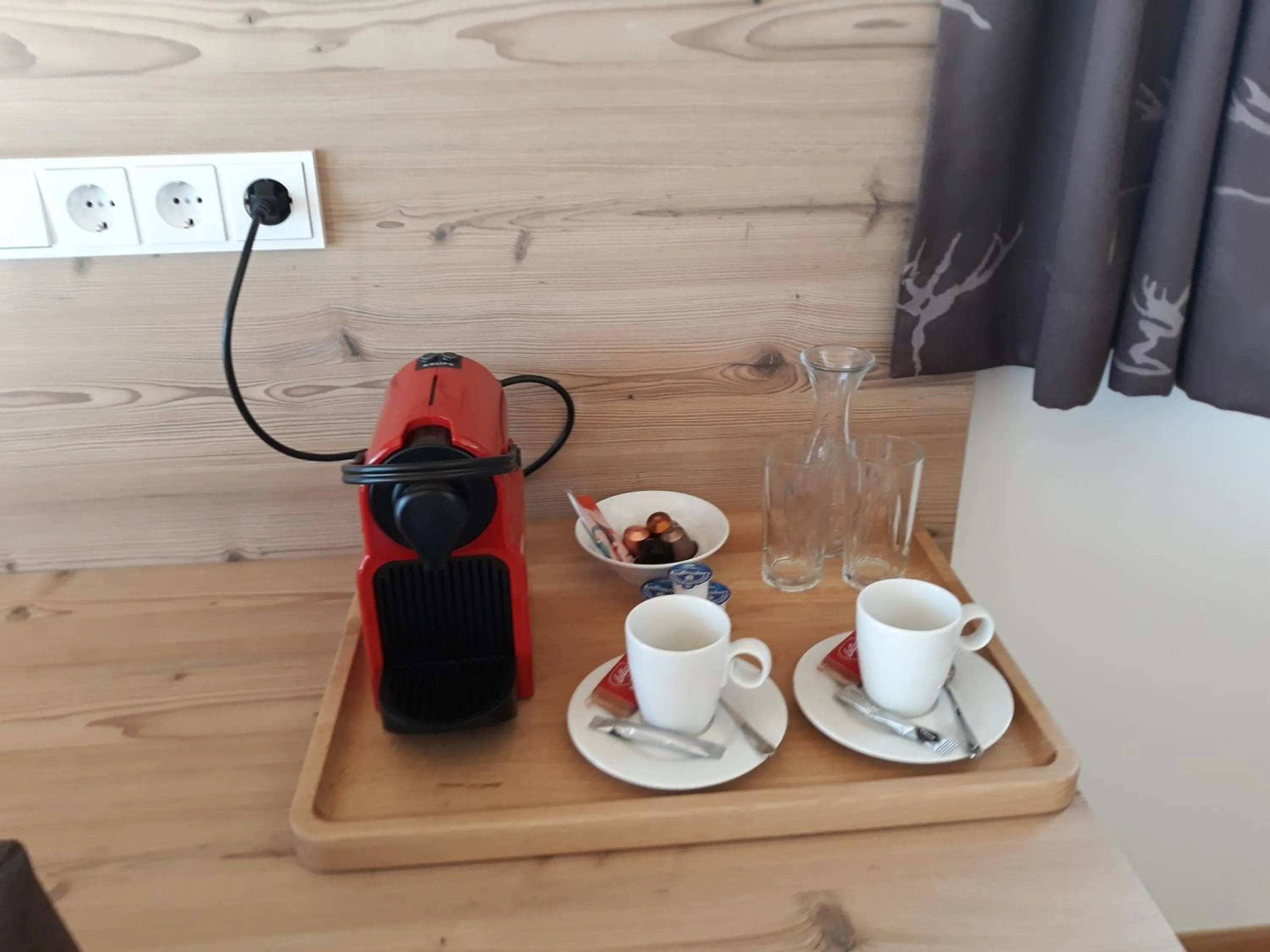 Decorative detail in Hotel Jagdhof