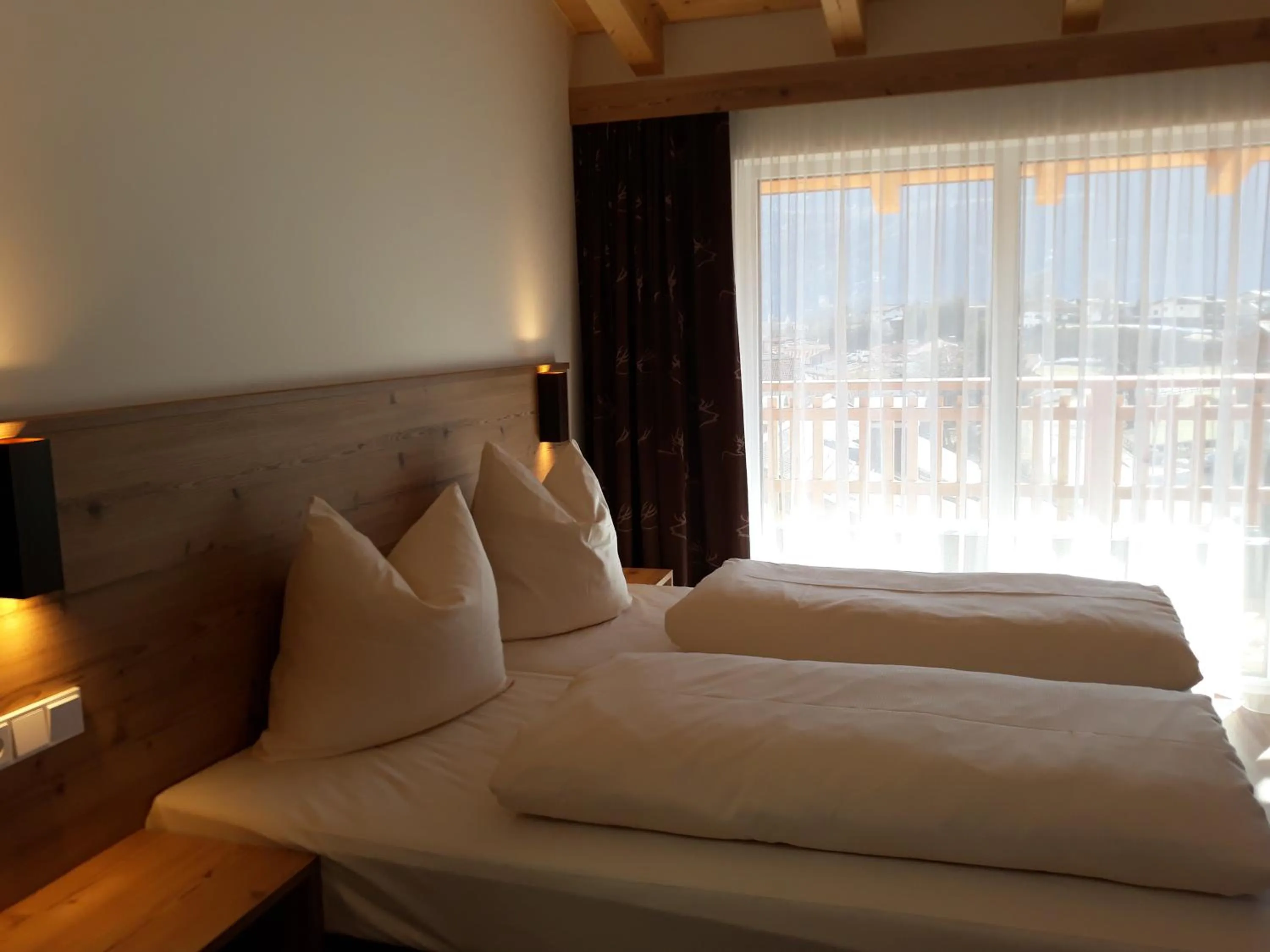 Bedroom, Bed in Hotel Jagdhof