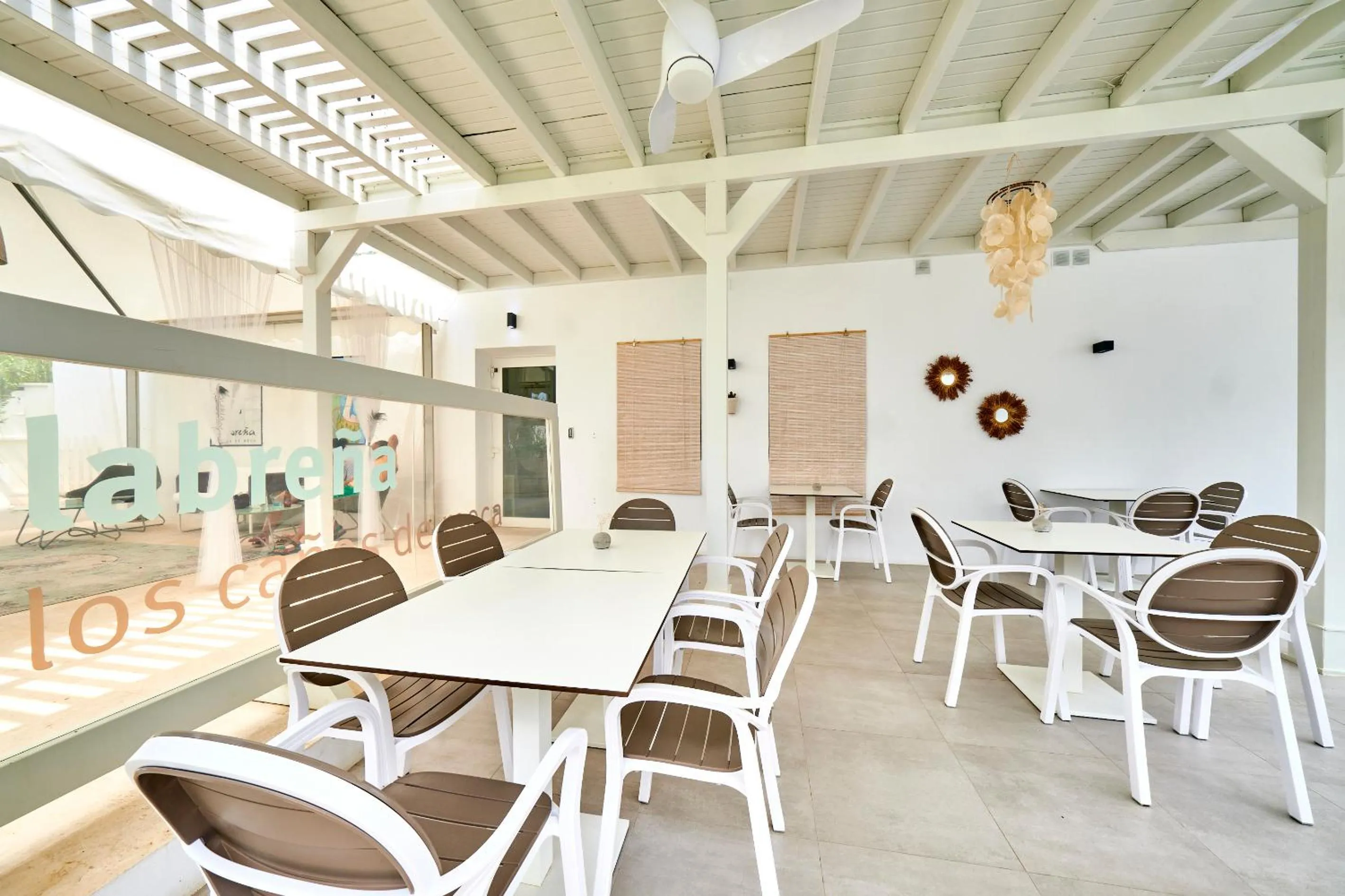 Swimming pool in Labreña Hotel