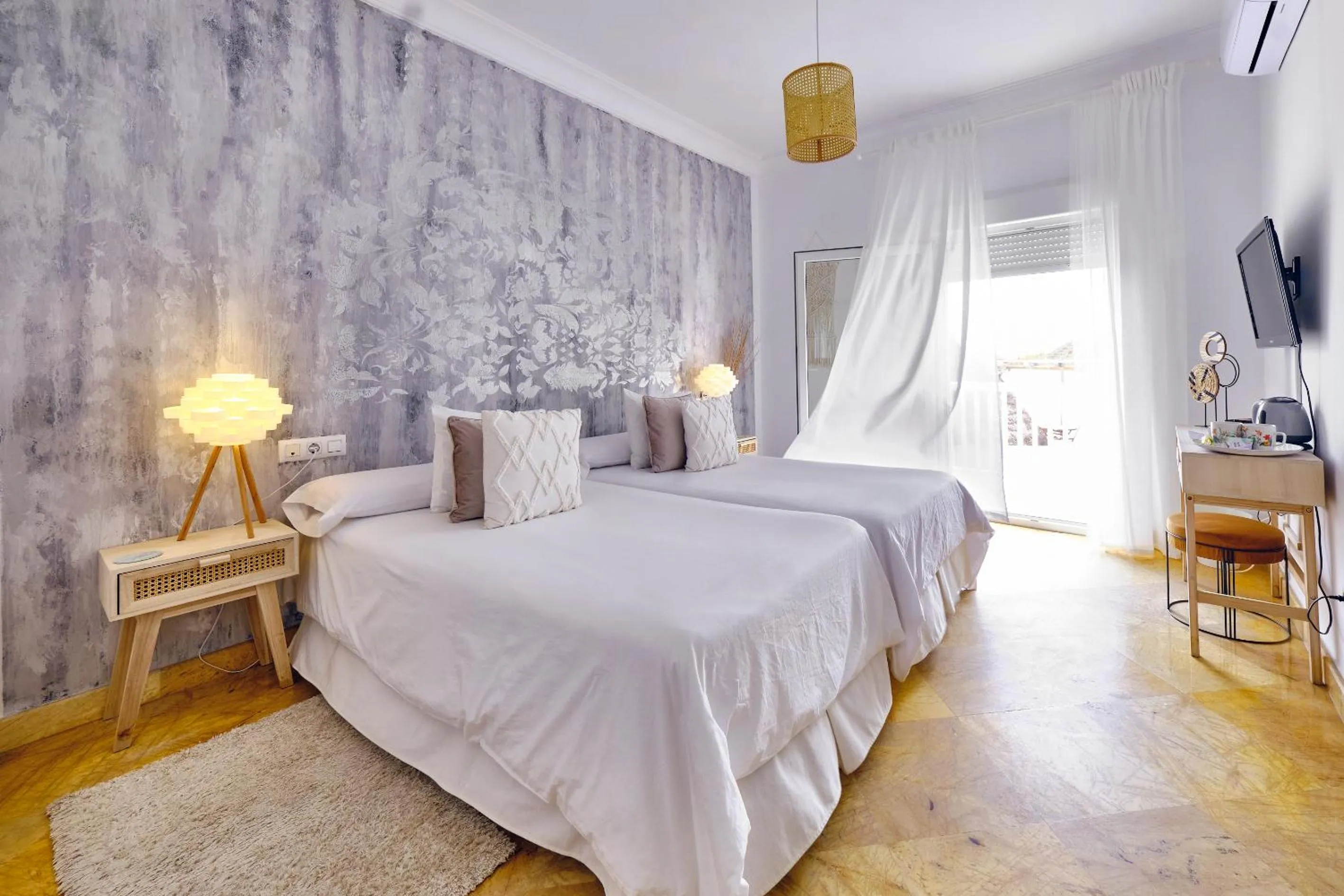 Decorative detail in Labreña Hotel