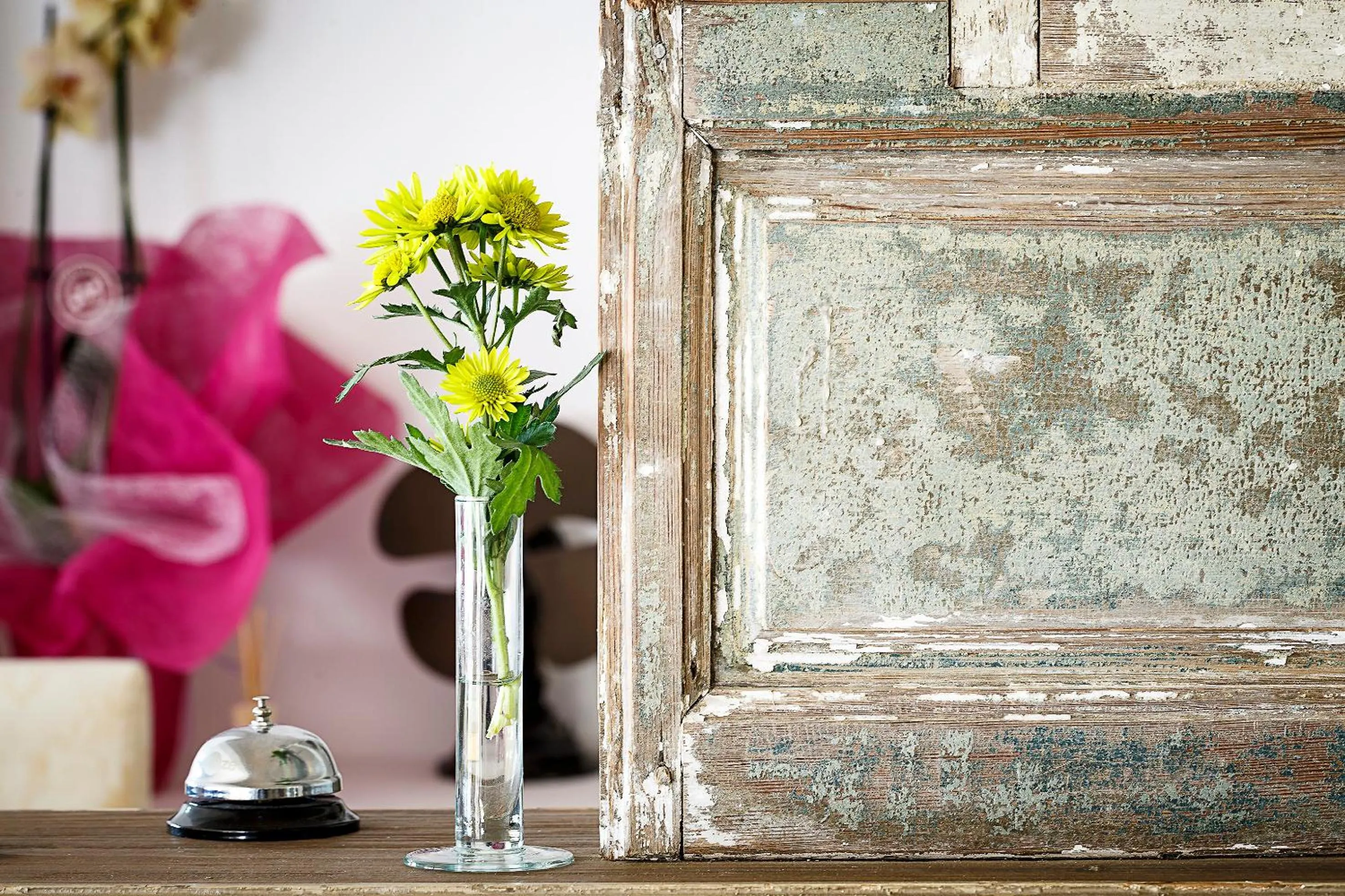 Decorative detail in Labreña Hotel