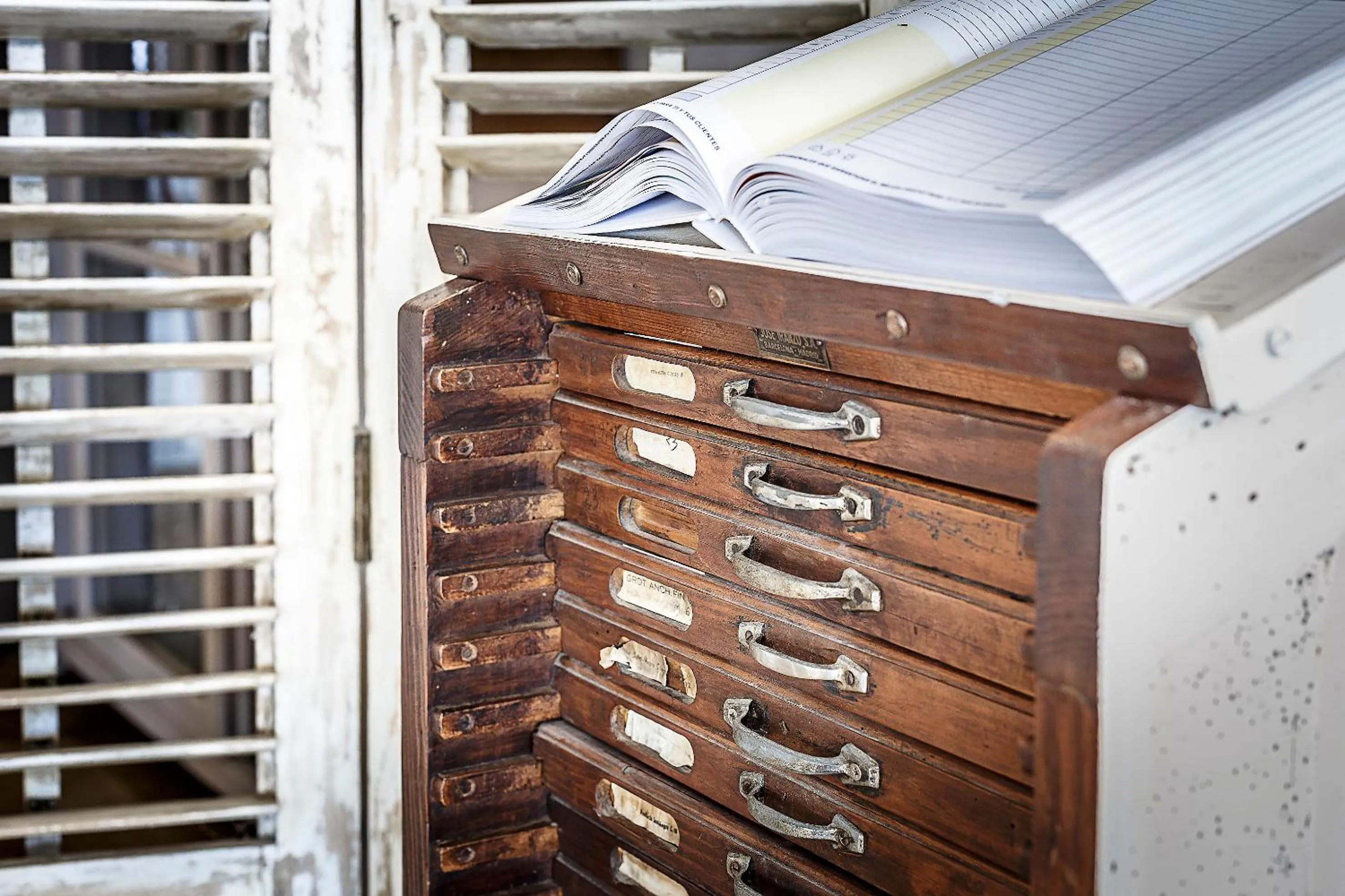 Decorative detail in Labreña Hotel
