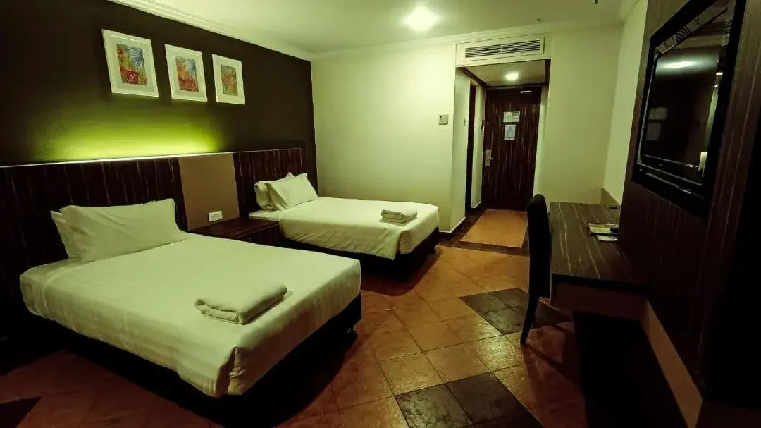 Bed in De Rhu Beach Resort Bed in De Rhu Beach Resort