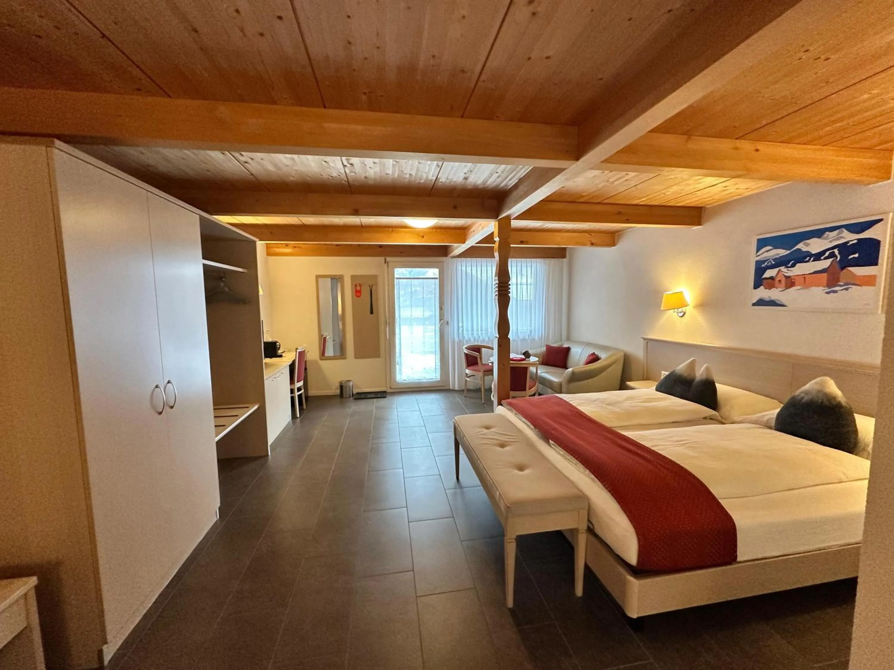 Bed in Chalet Gafri -Boutique B&B - comfort and hospitality - near Interlaken