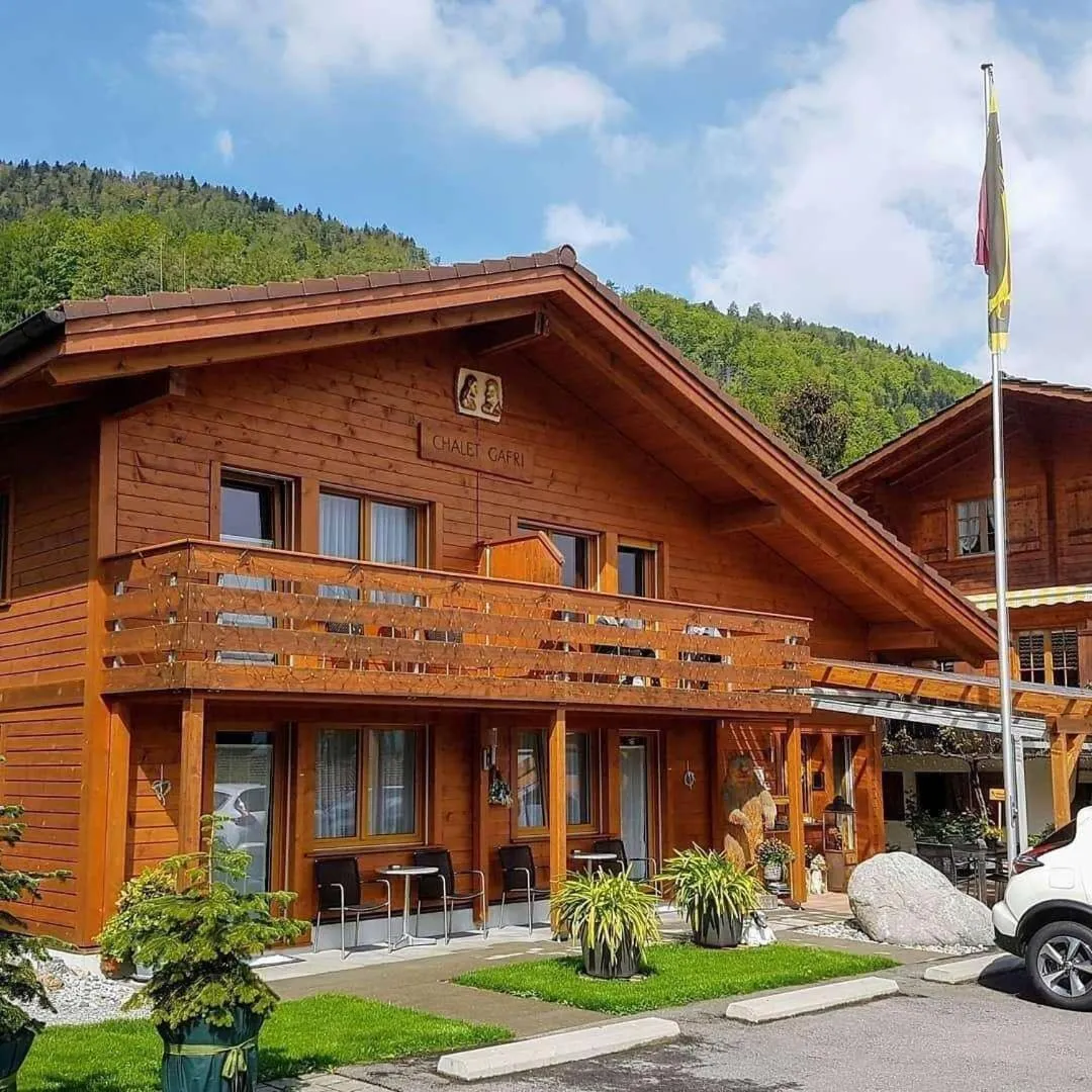 Property building in Chalet Gafri -Boutique B&B - comfort and hospitality - near Interlaken