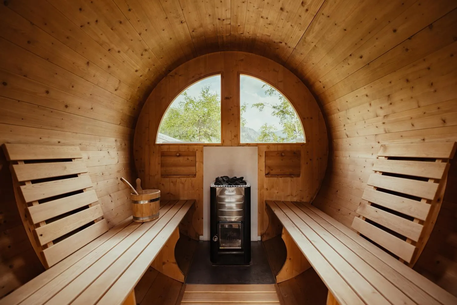 Sauna in Hotel Alpenrose