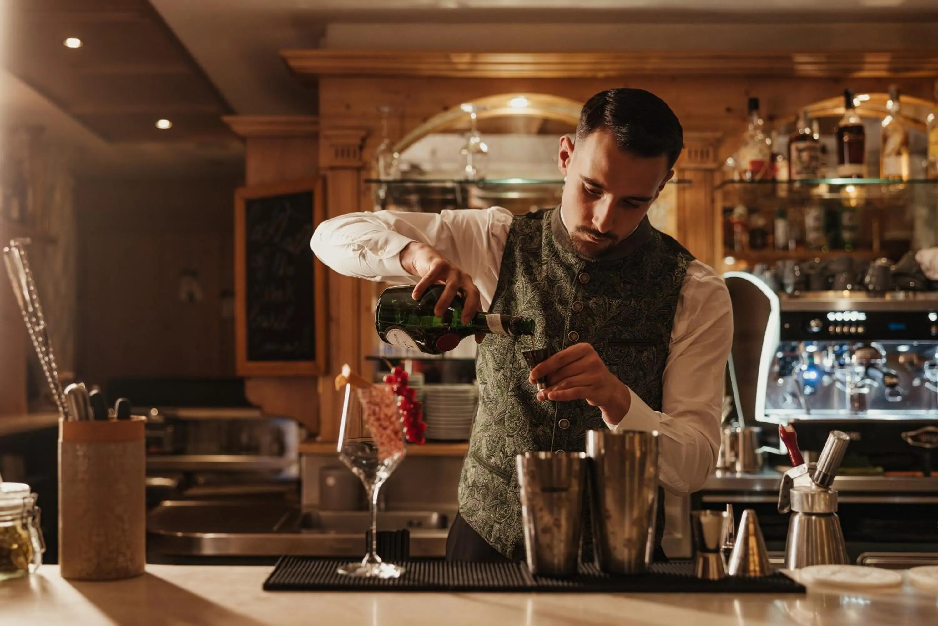 Lounge or bar in Hotel Alpenrose