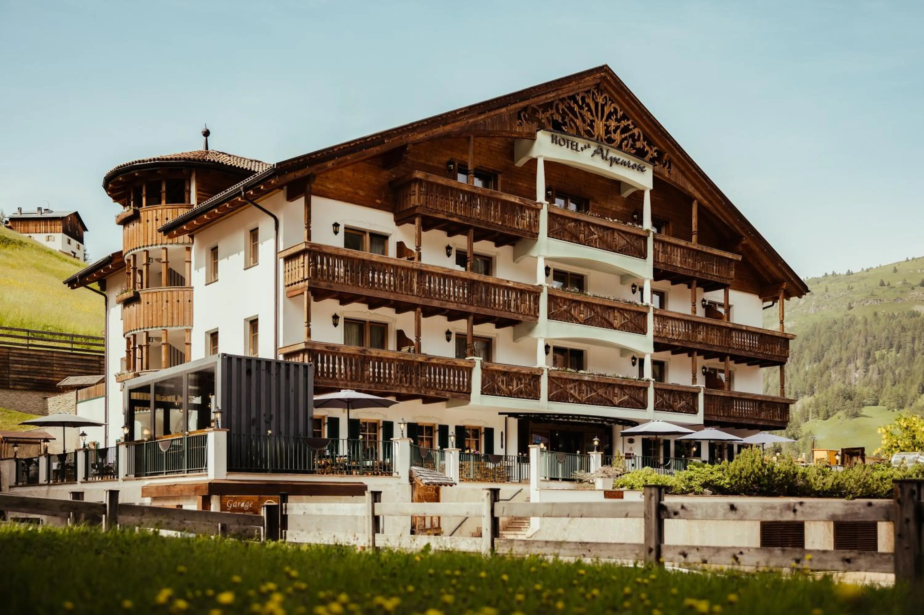 Property building in Hotel Alpenrose