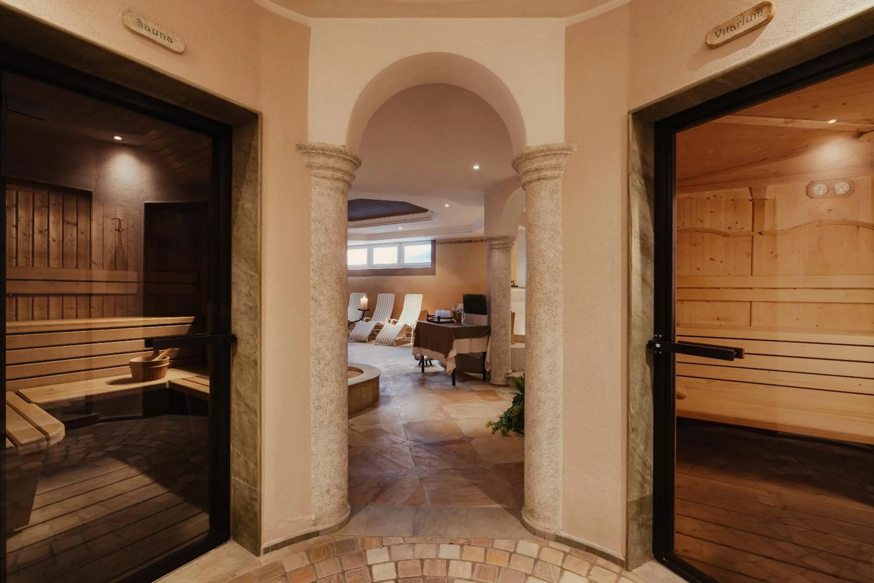 Spa and wellness centre/facilities in Hotel Alpenrose