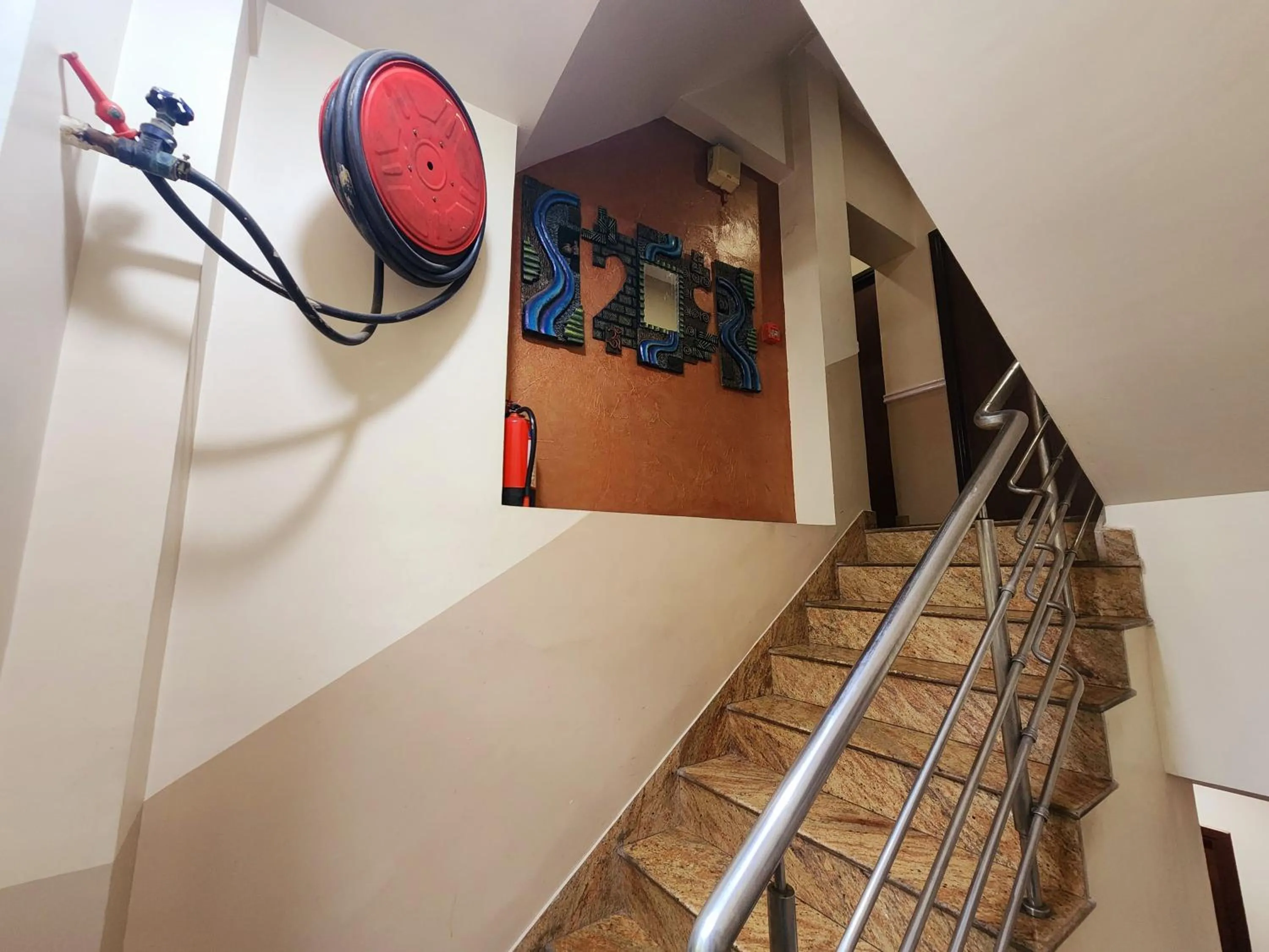 Lobby or reception in Bhammar's Inn - A Pure Veg