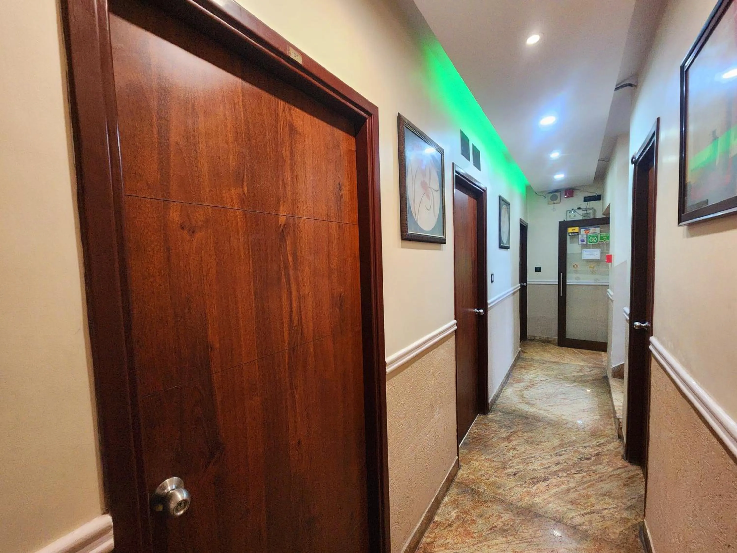 Lobby or reception in Bhammar's Inn - A Pure Veg