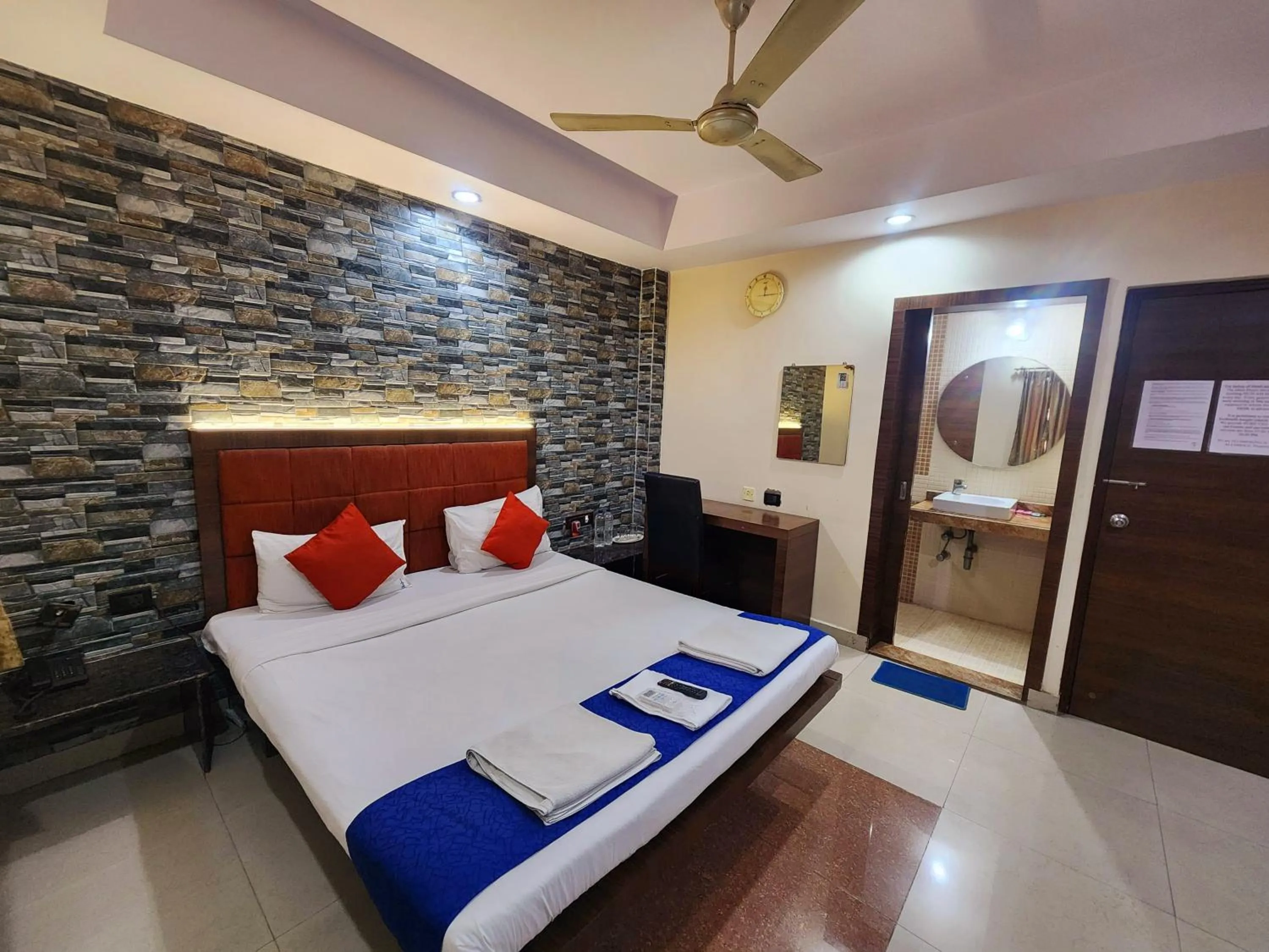 View (from property/room), Bed in Bhammar's Inn - A Pure Veg