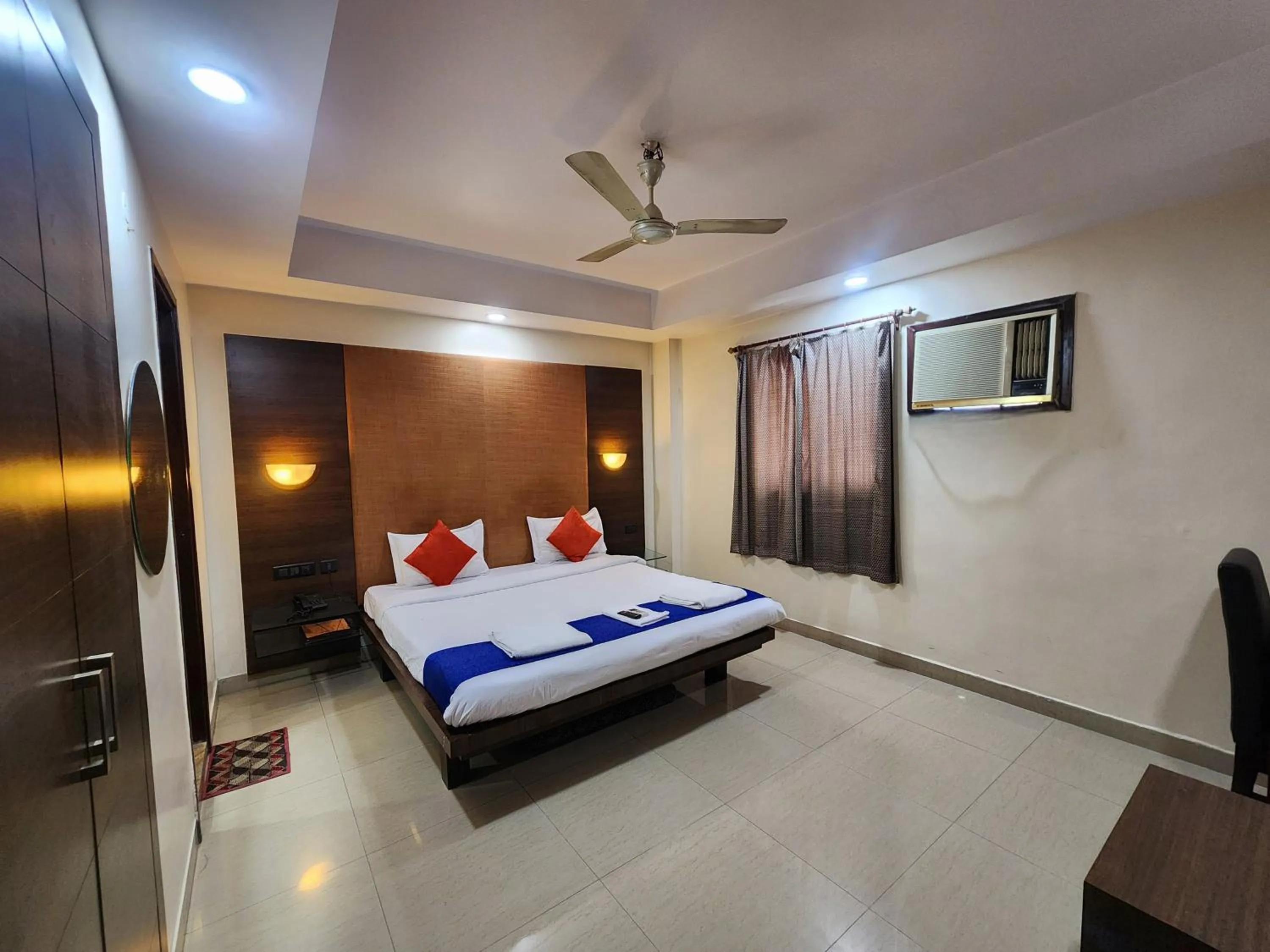 View (from property/room), Bed in Bhammar's Inn - A Pure Veg