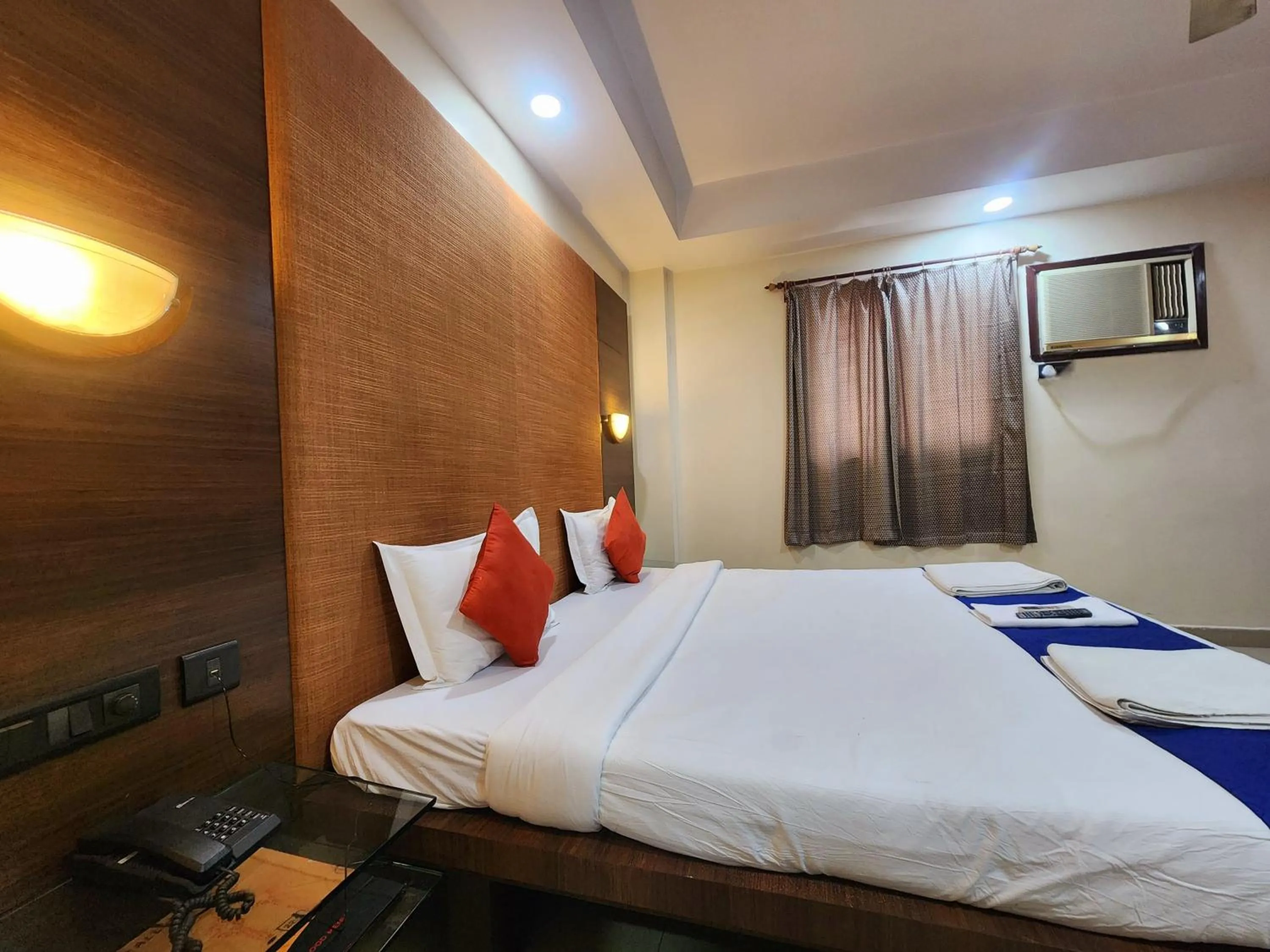 View (from property/room), Bed in Bhammar's Inn - A Pure Veg