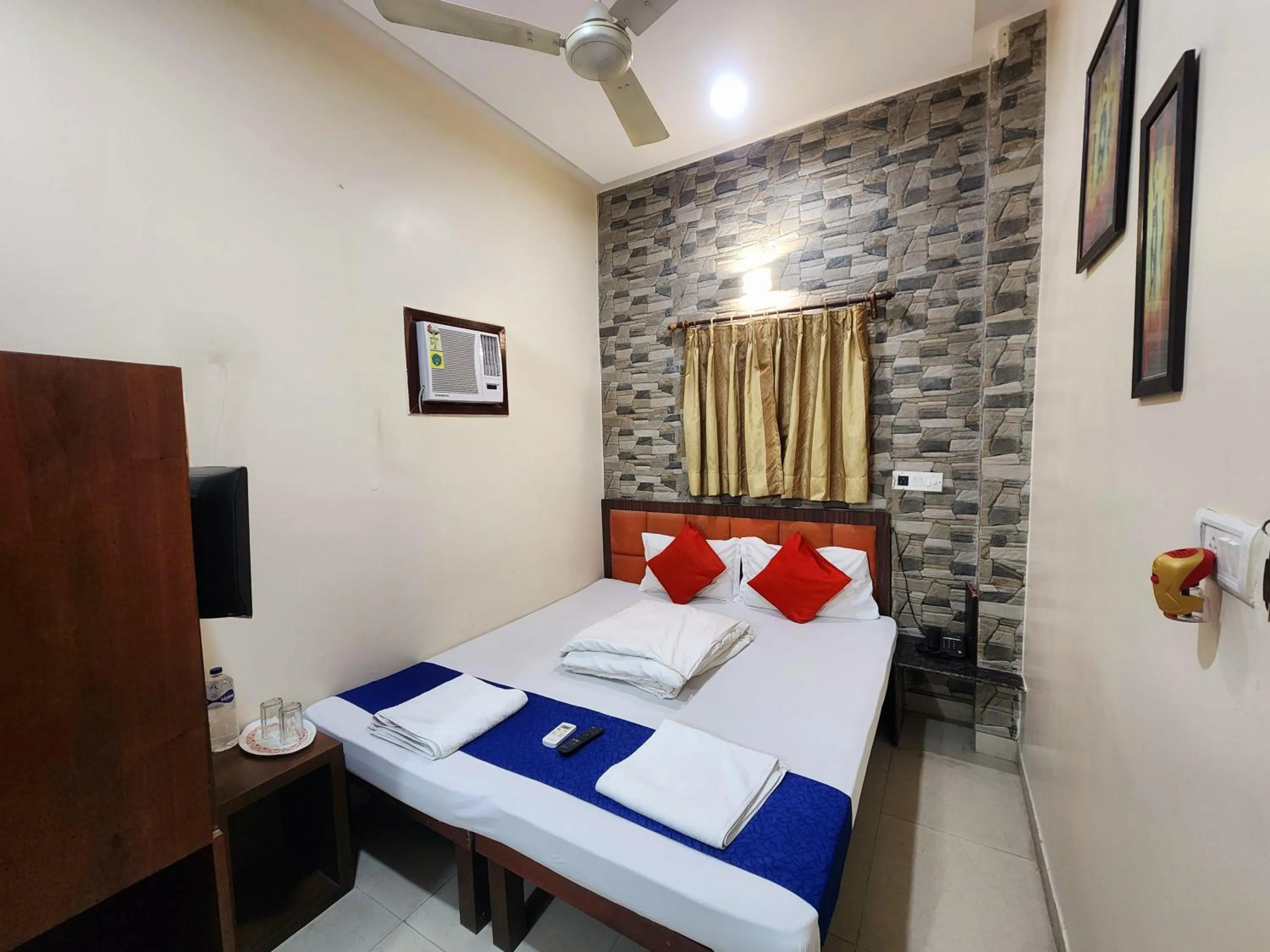 View (from property/room), Bed in Bhammar's Inn - A Pure Veg