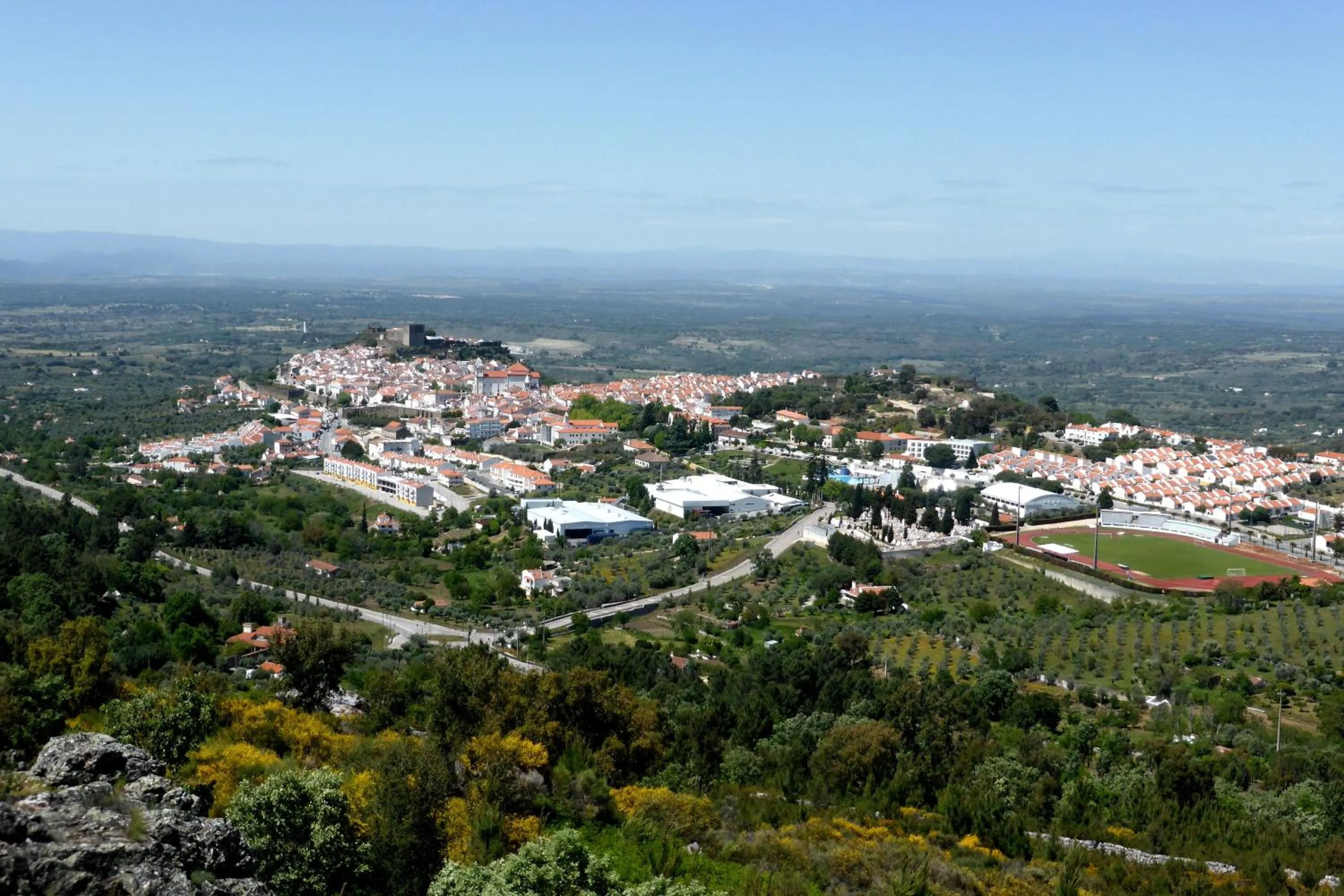 Bird's eye view in Hotel Sol e Serra