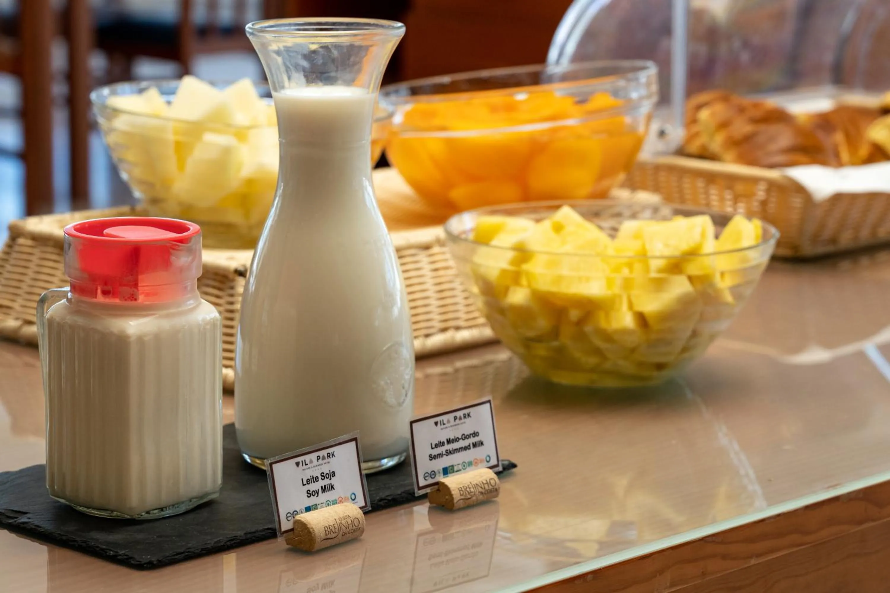 Food and drinks in VILA PARK Nature & Business Hotel