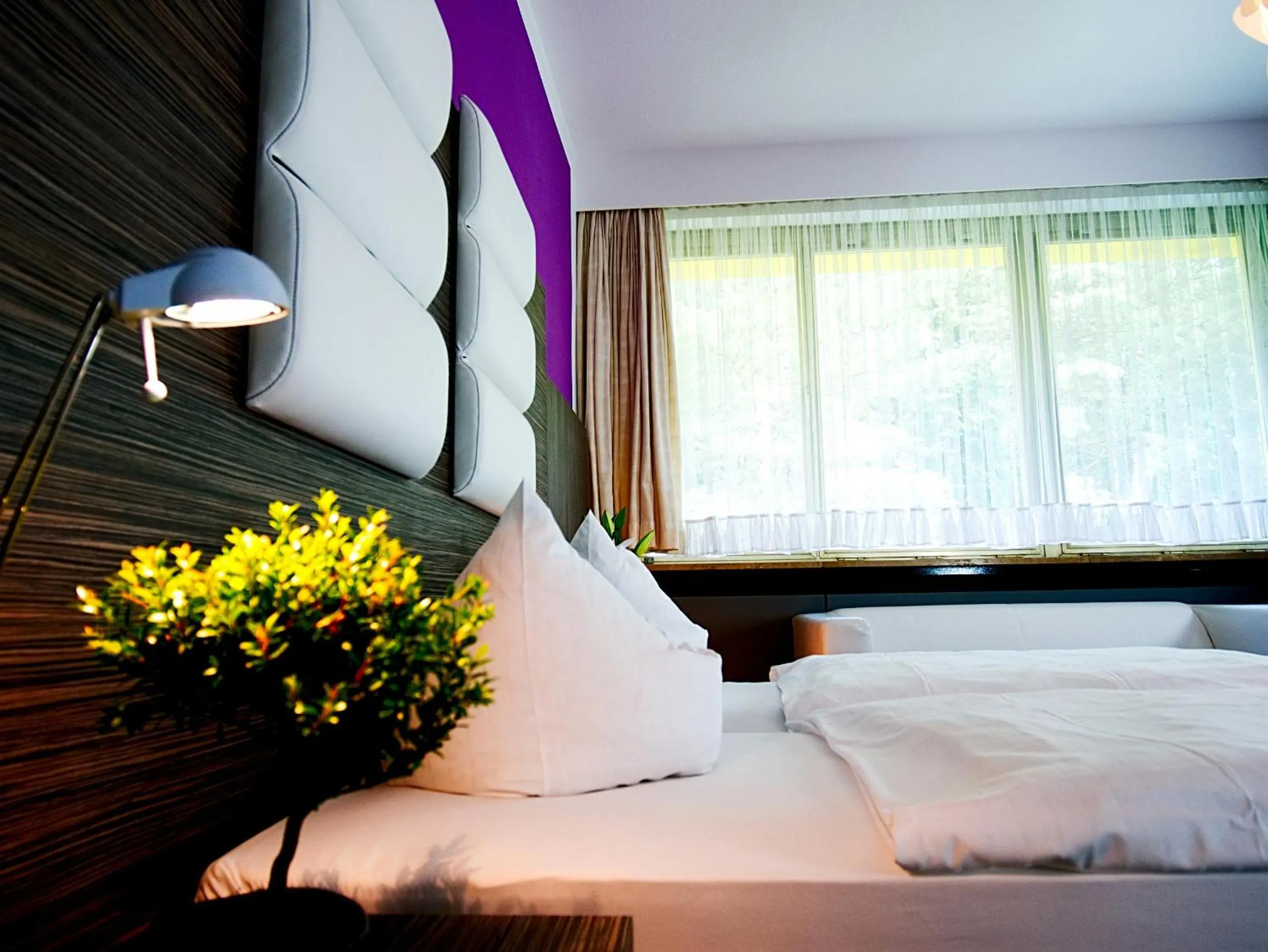 Bed in Hotel Albrechtshof Gohrisch