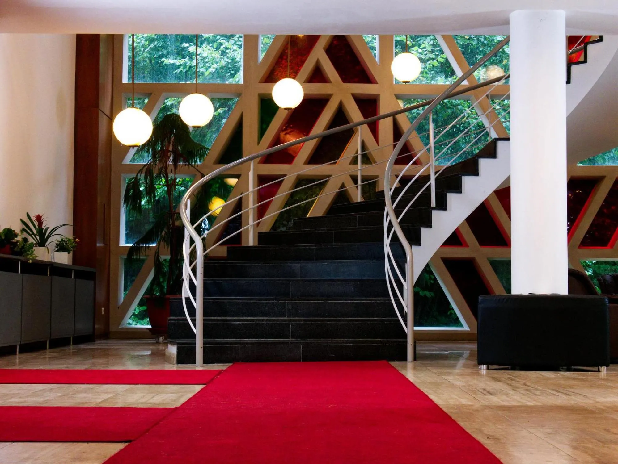 Lobby or reception in Hotel Albrechtshof Gohrisch