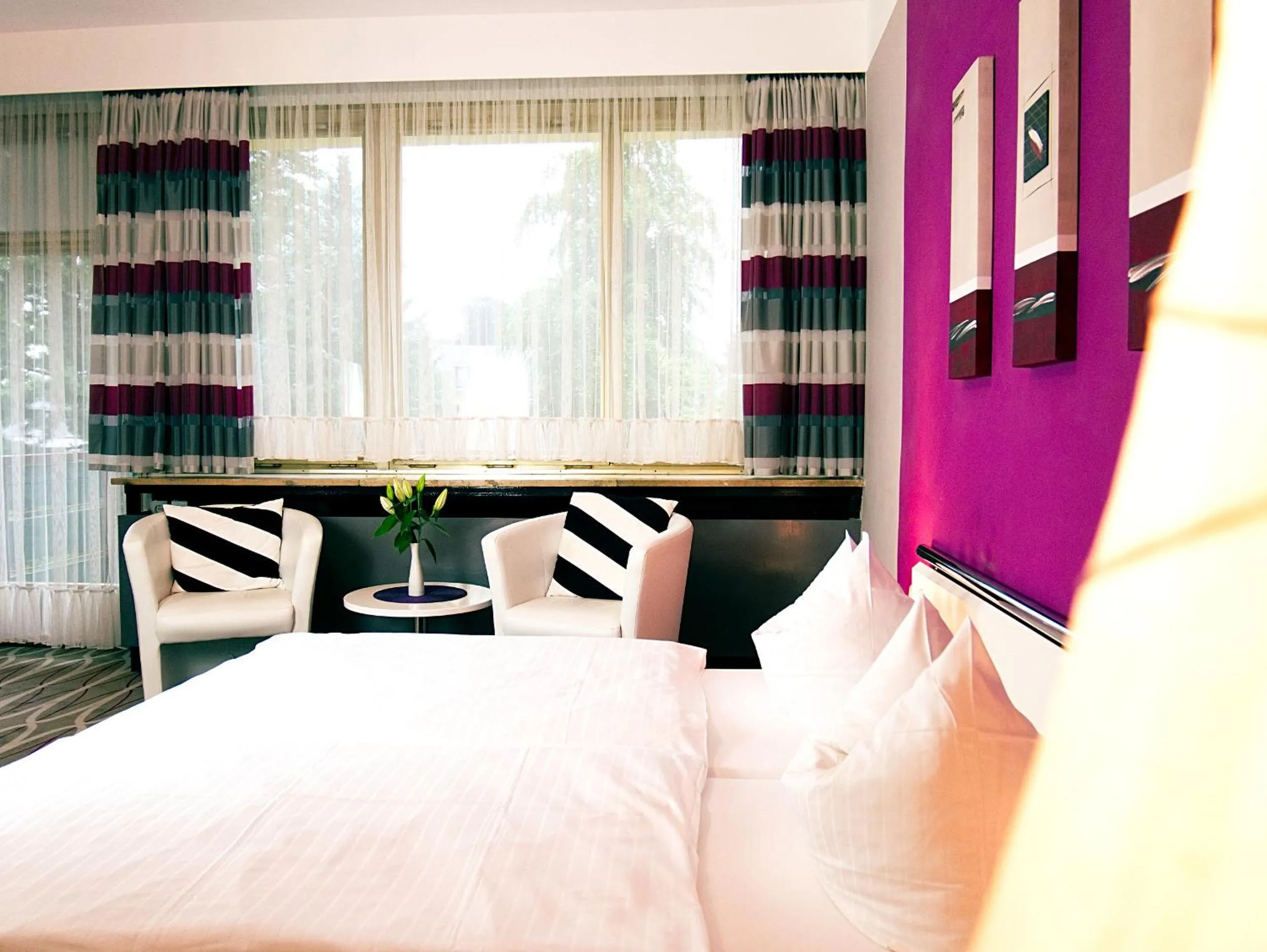 Bed in Hotel Albrechtshof Gohrisch