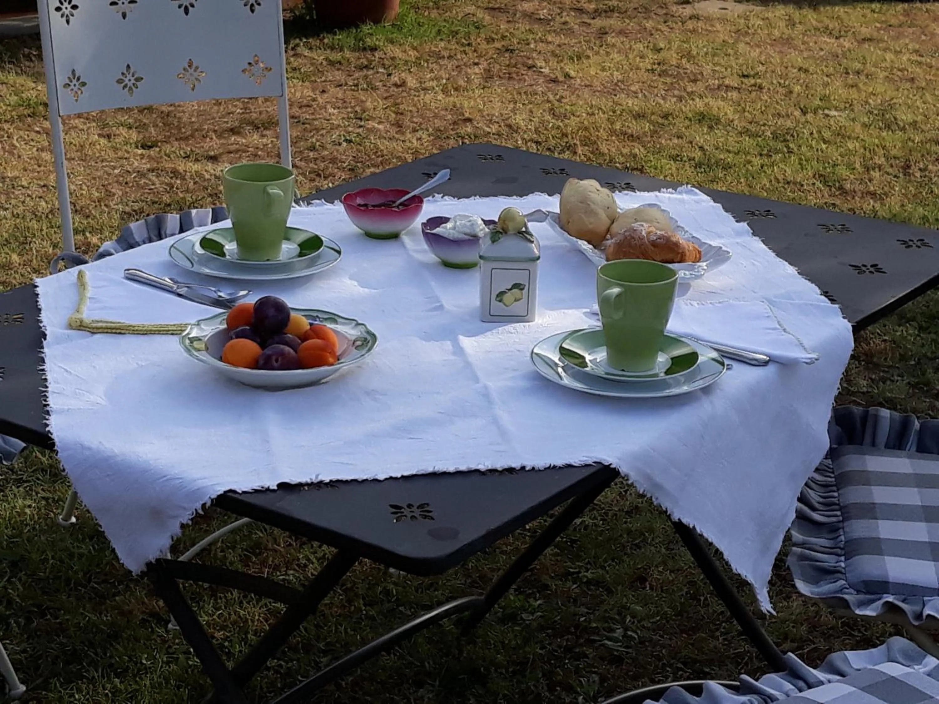 Garden in Gli Oleandri B&B