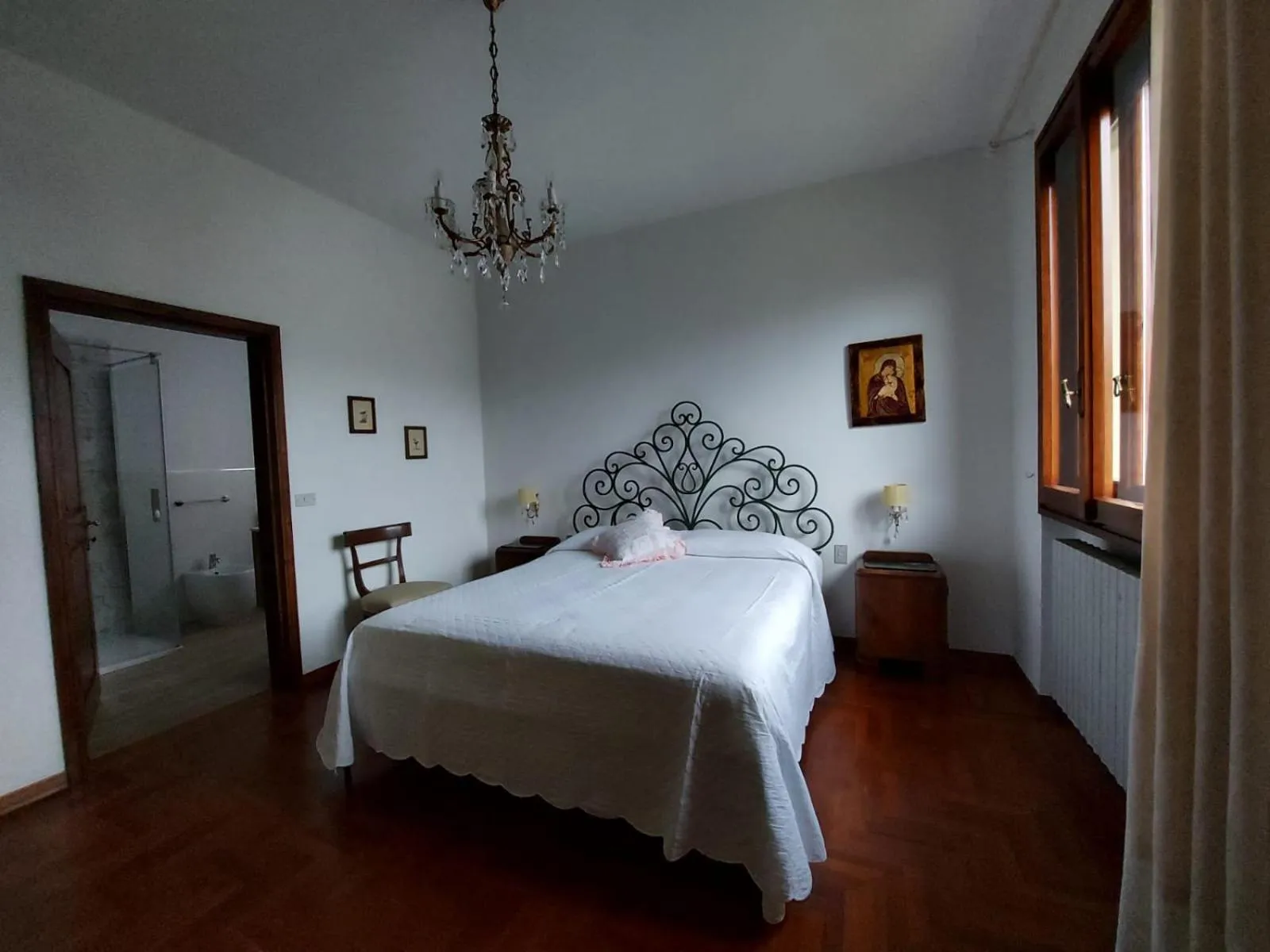 Bed in Gli Oleandri B&B