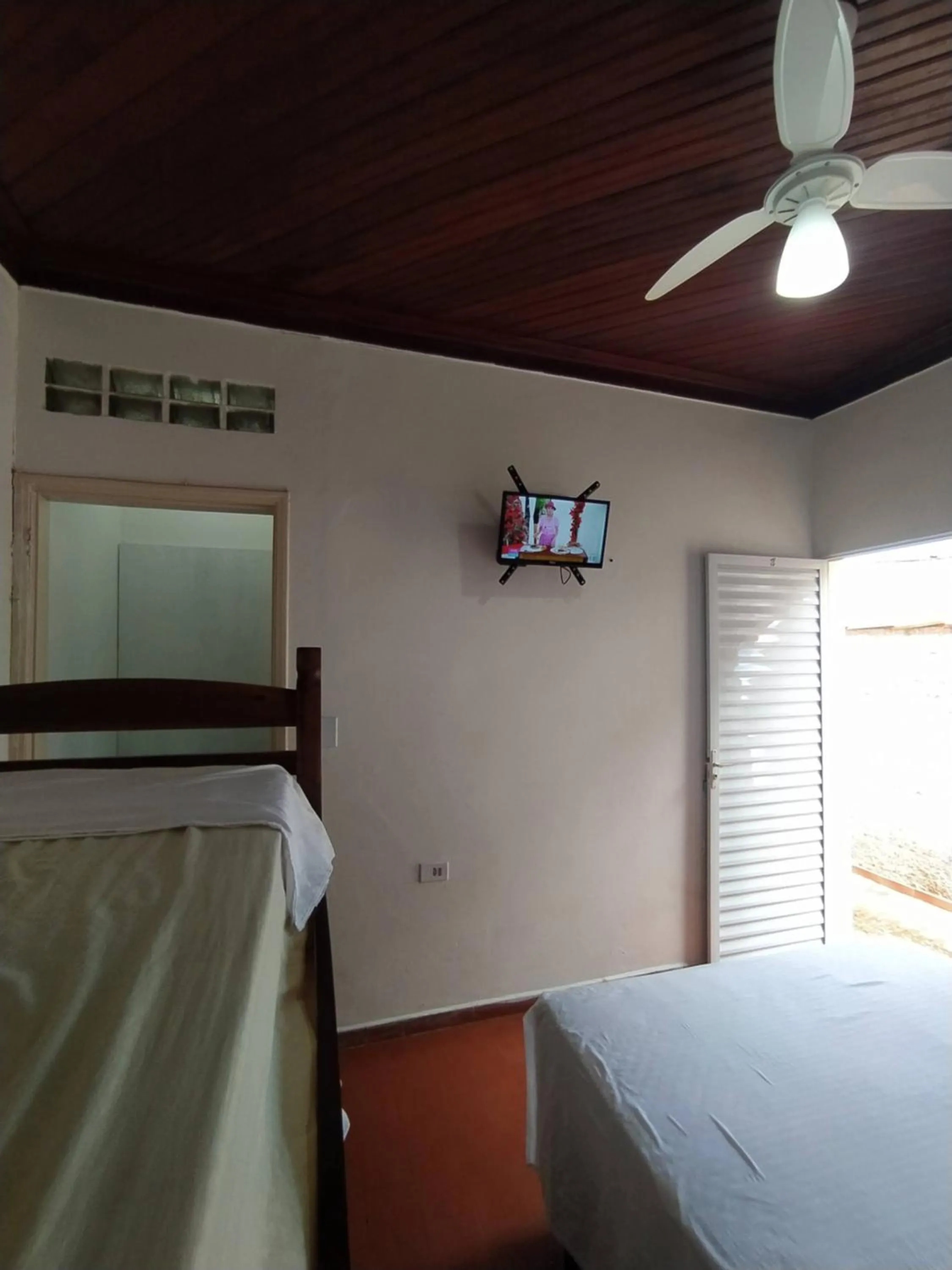 Bed in Pousada Recanto da Praia