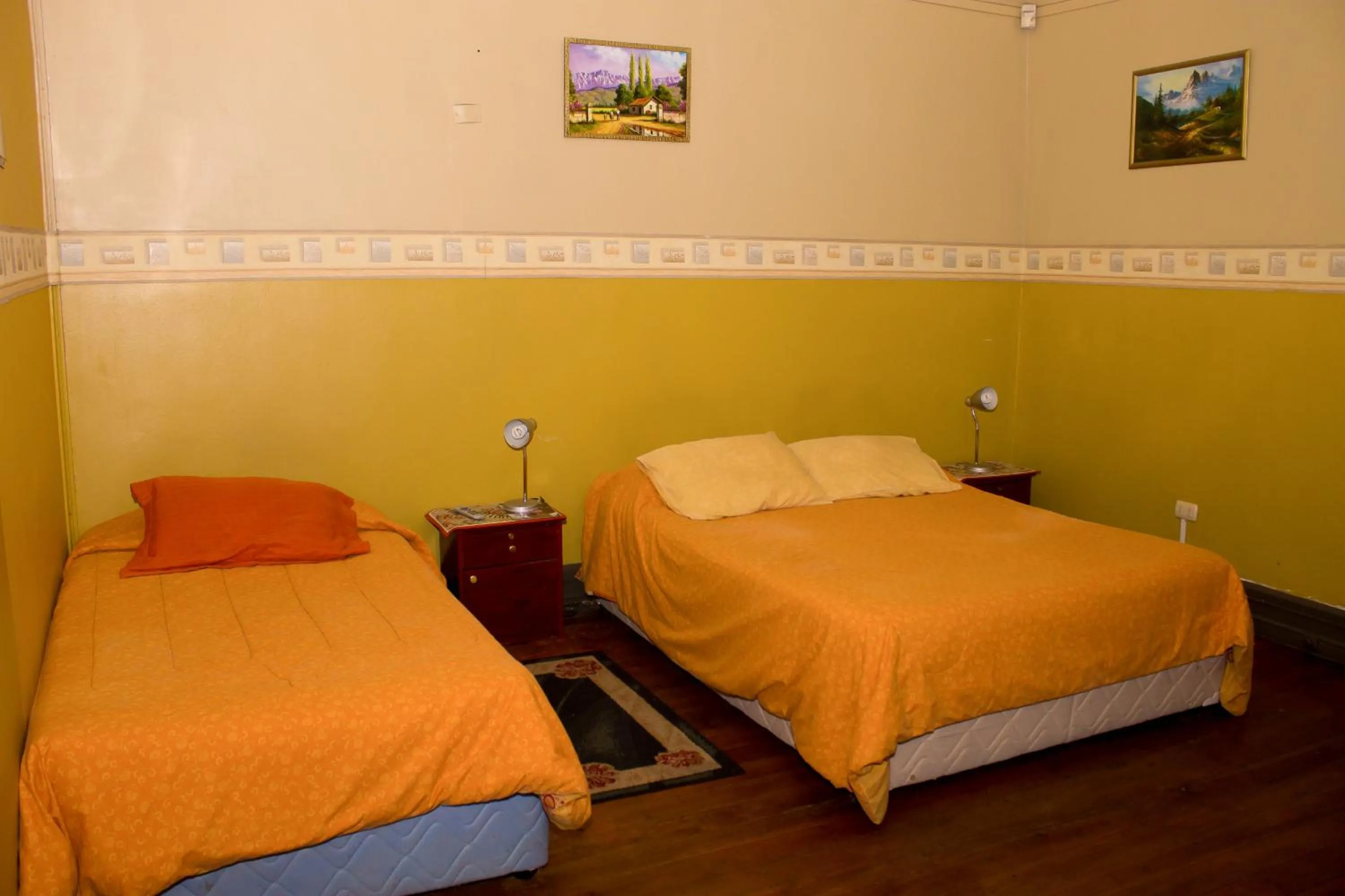 Bed in Hostal Residencia Blest Gana
