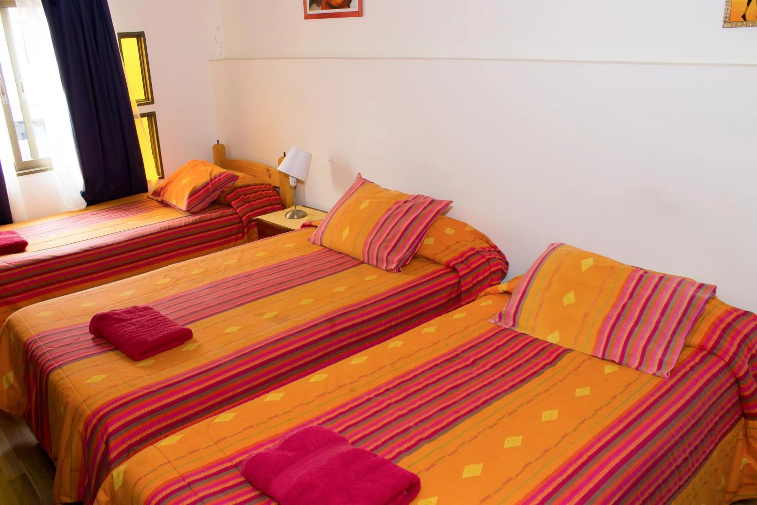 Bed in Hostal Residencia Blest Gana